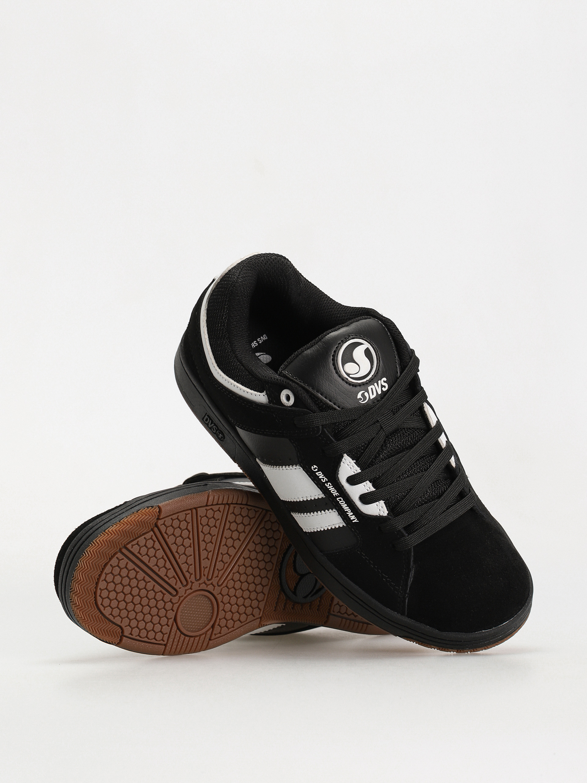 DVS Tactic Cipők (black white black nubuck)