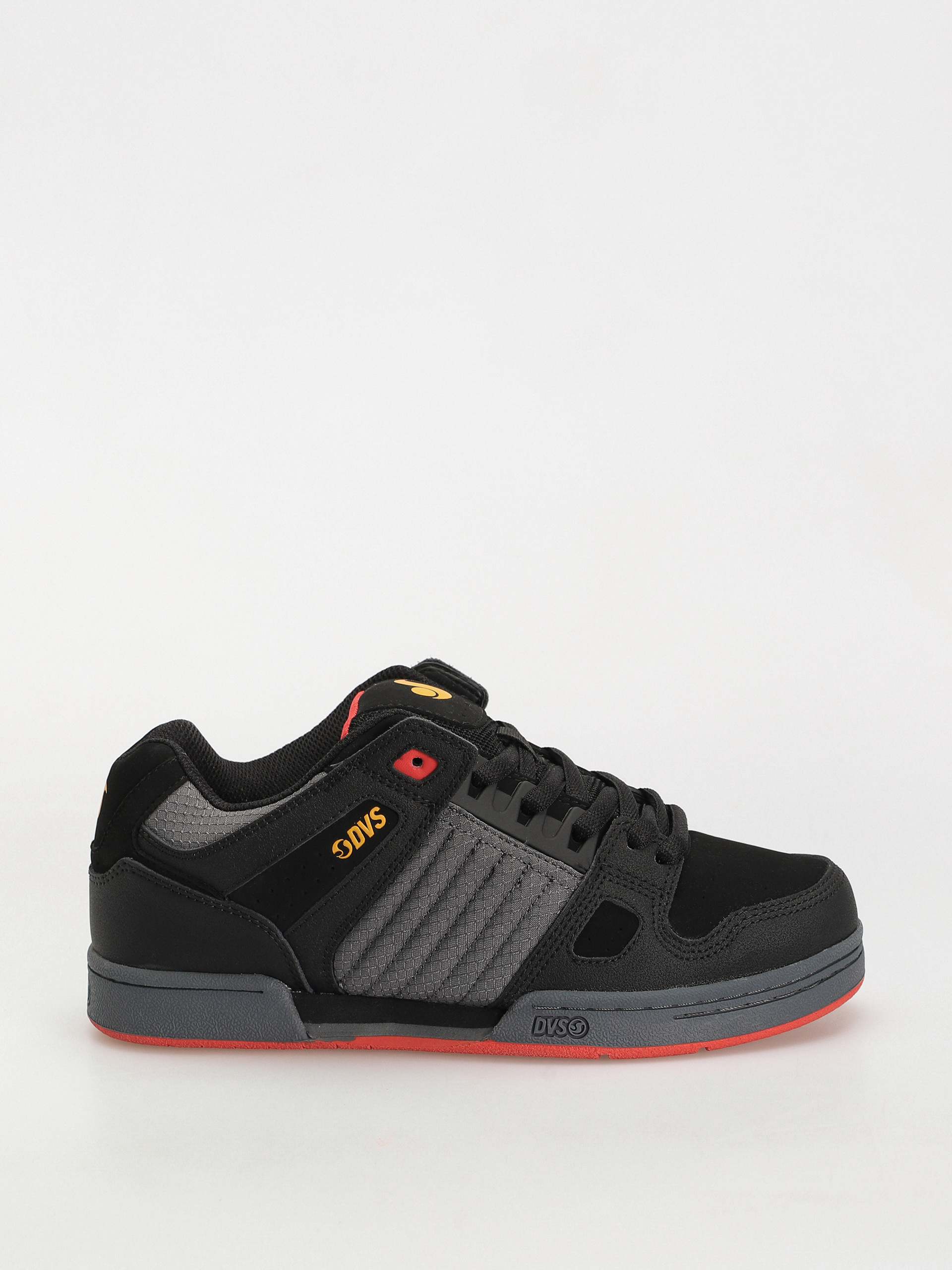 DVS Celsius Cipők (black fiery red yellow nubuck)