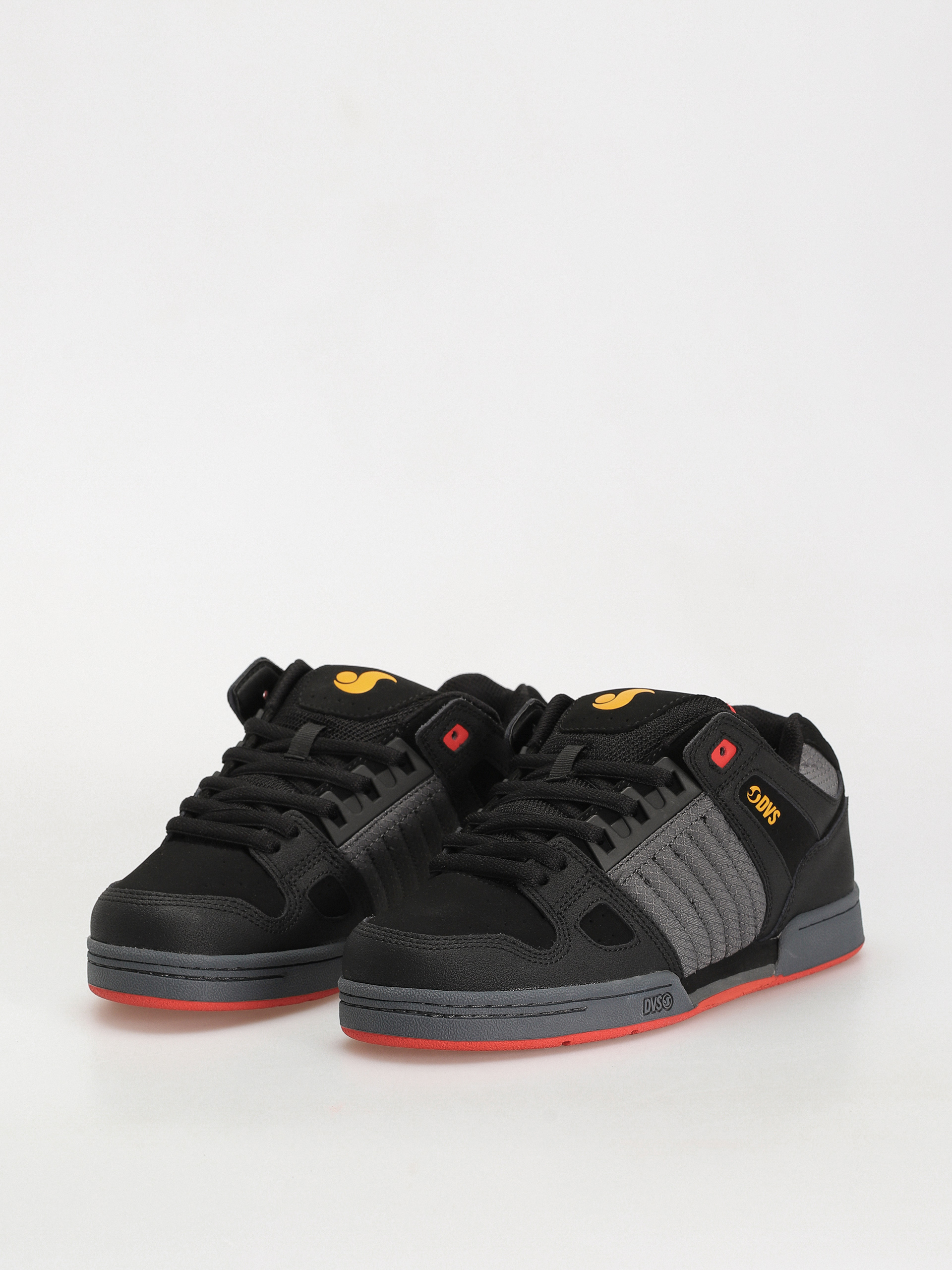 DVS Celsius Cipők (black fiery red yellow nubuck)
