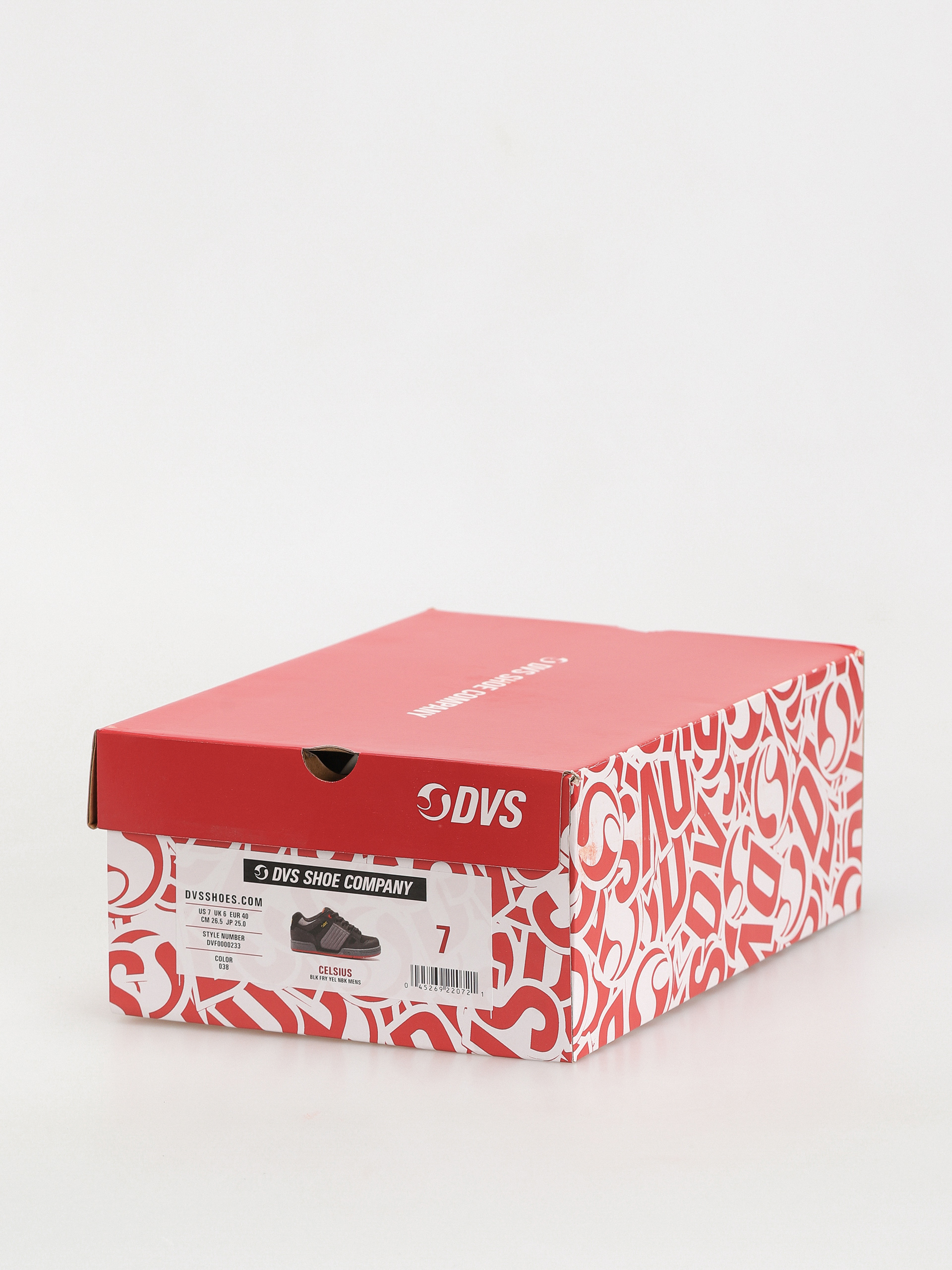 DVS Celsius Cipők (black fiery red yellow nubuck)