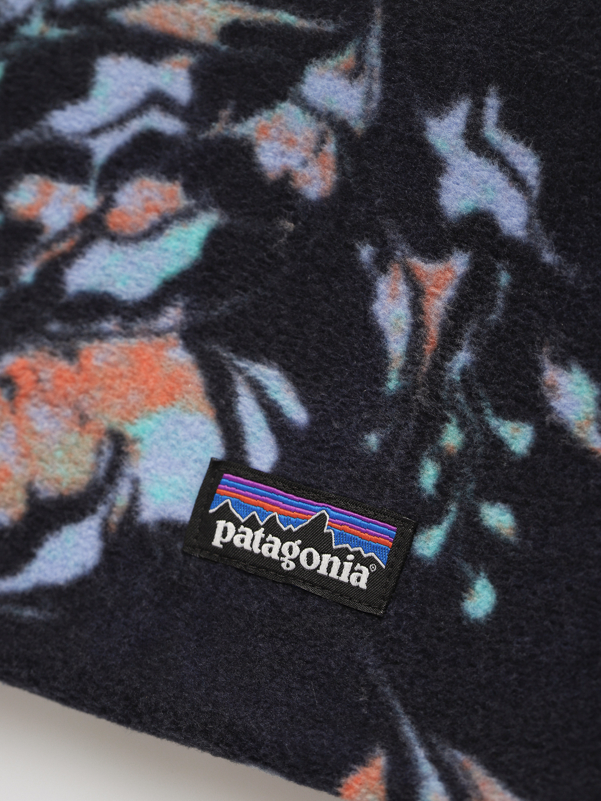 Patagonia Micro D Gaiter Kendő (swirl floral/pitch blue)