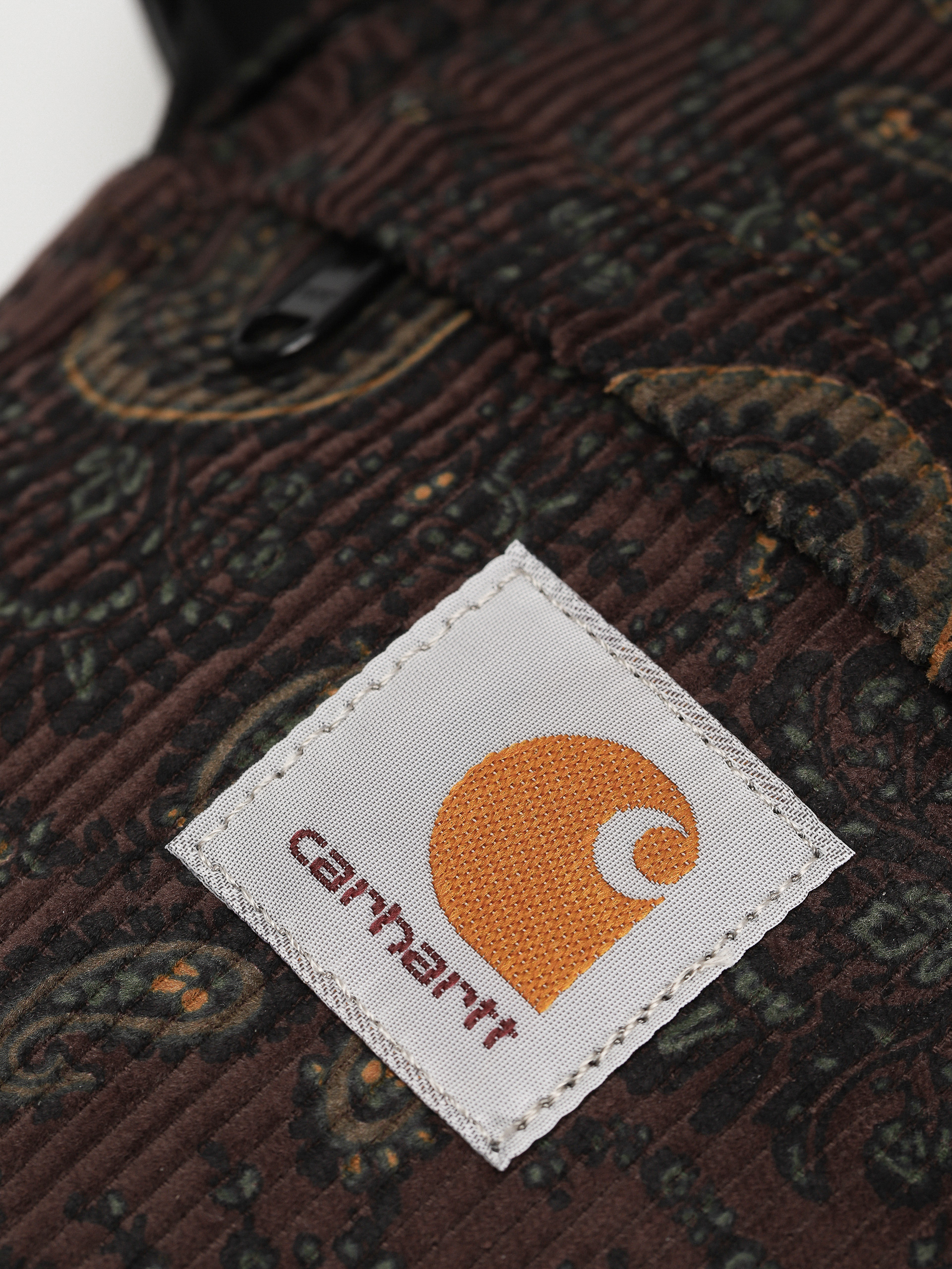 Carhartt WIP Flint Shoulder Pouch Táska (paisley print buckeye)