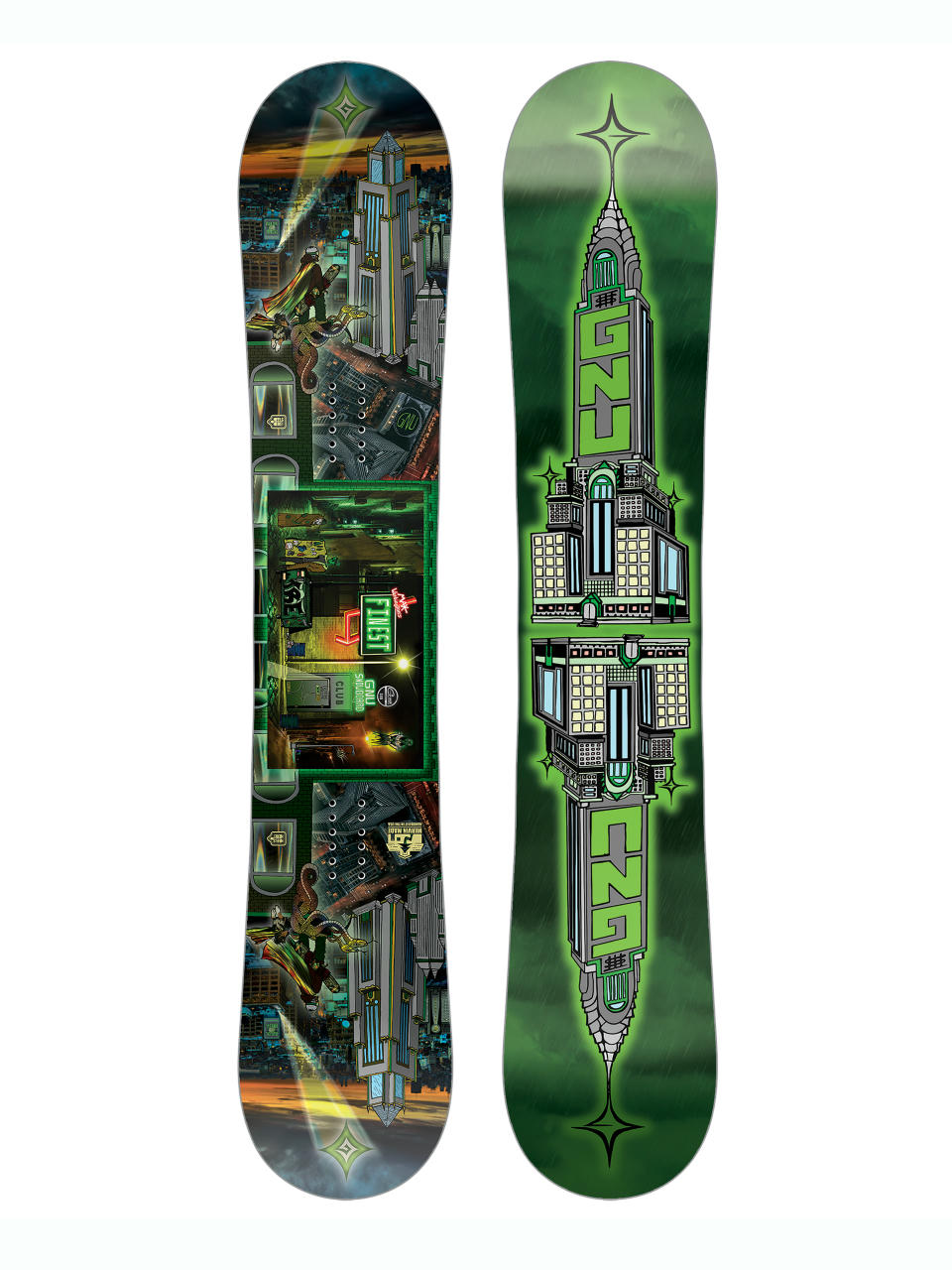 Férfi Gnu Finest Snowboard 