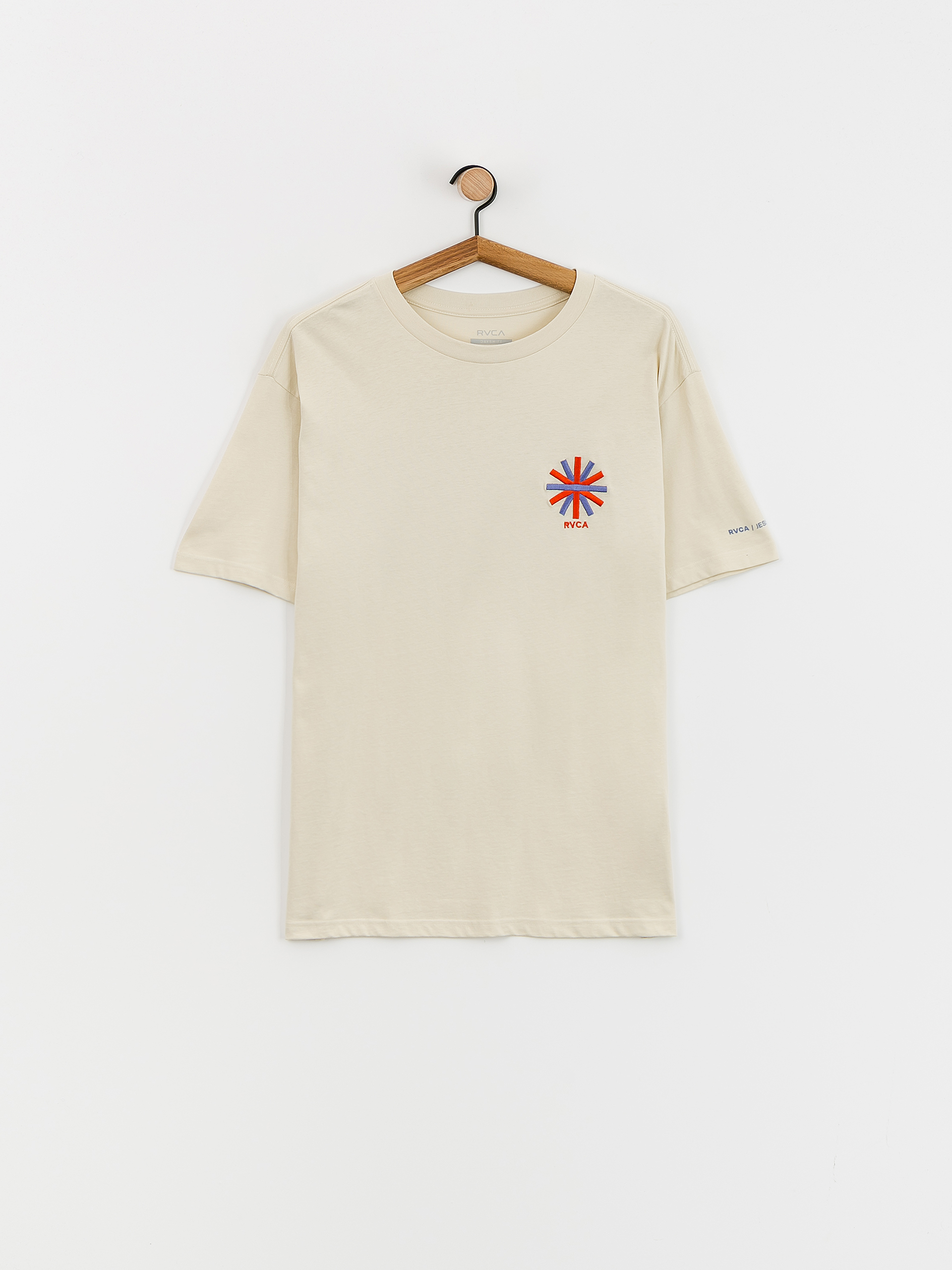 RVCA Jesse Brown Asterisk Póló(silver bleach)