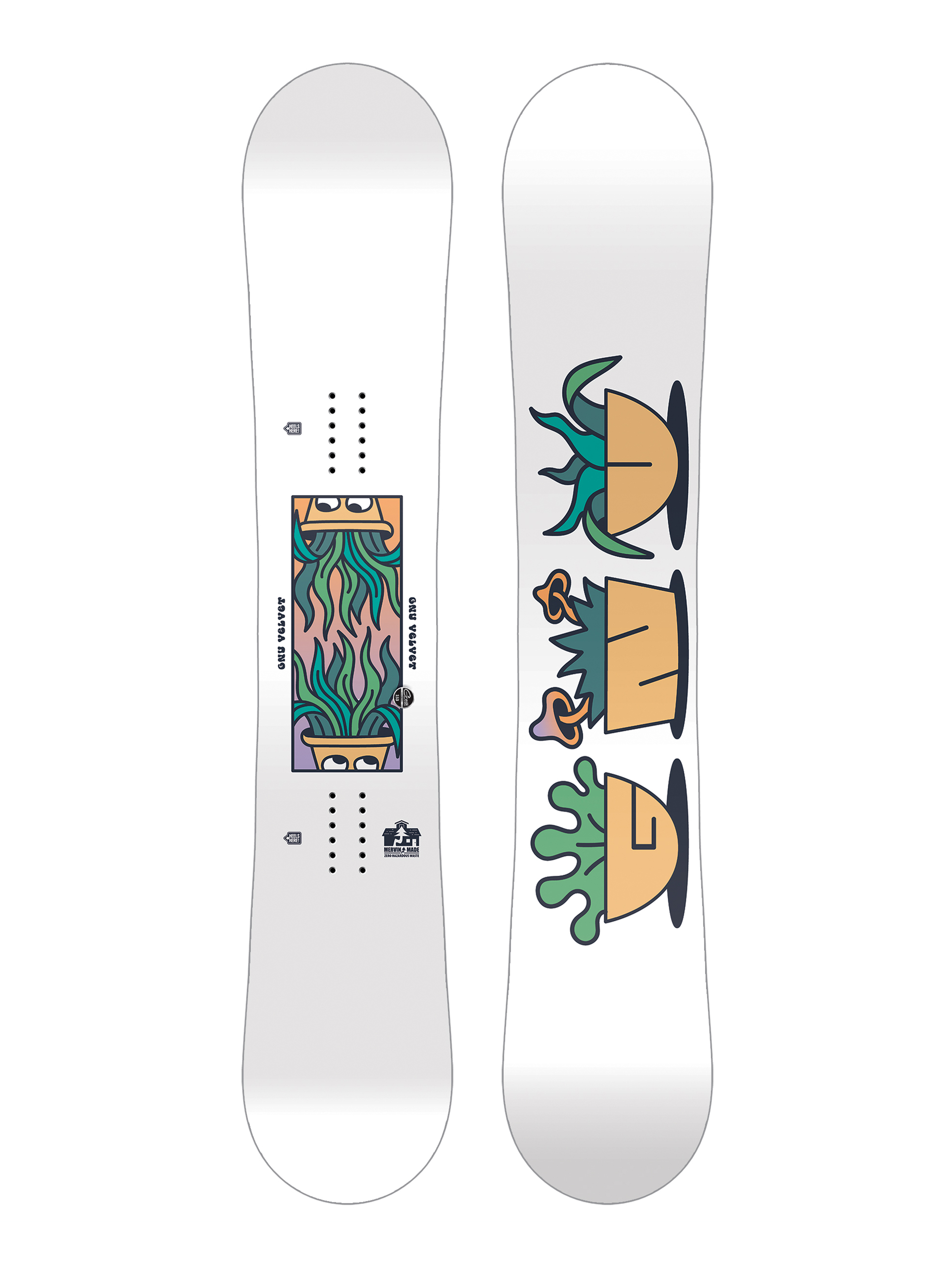 Női Gnu Velvet Snowboard 