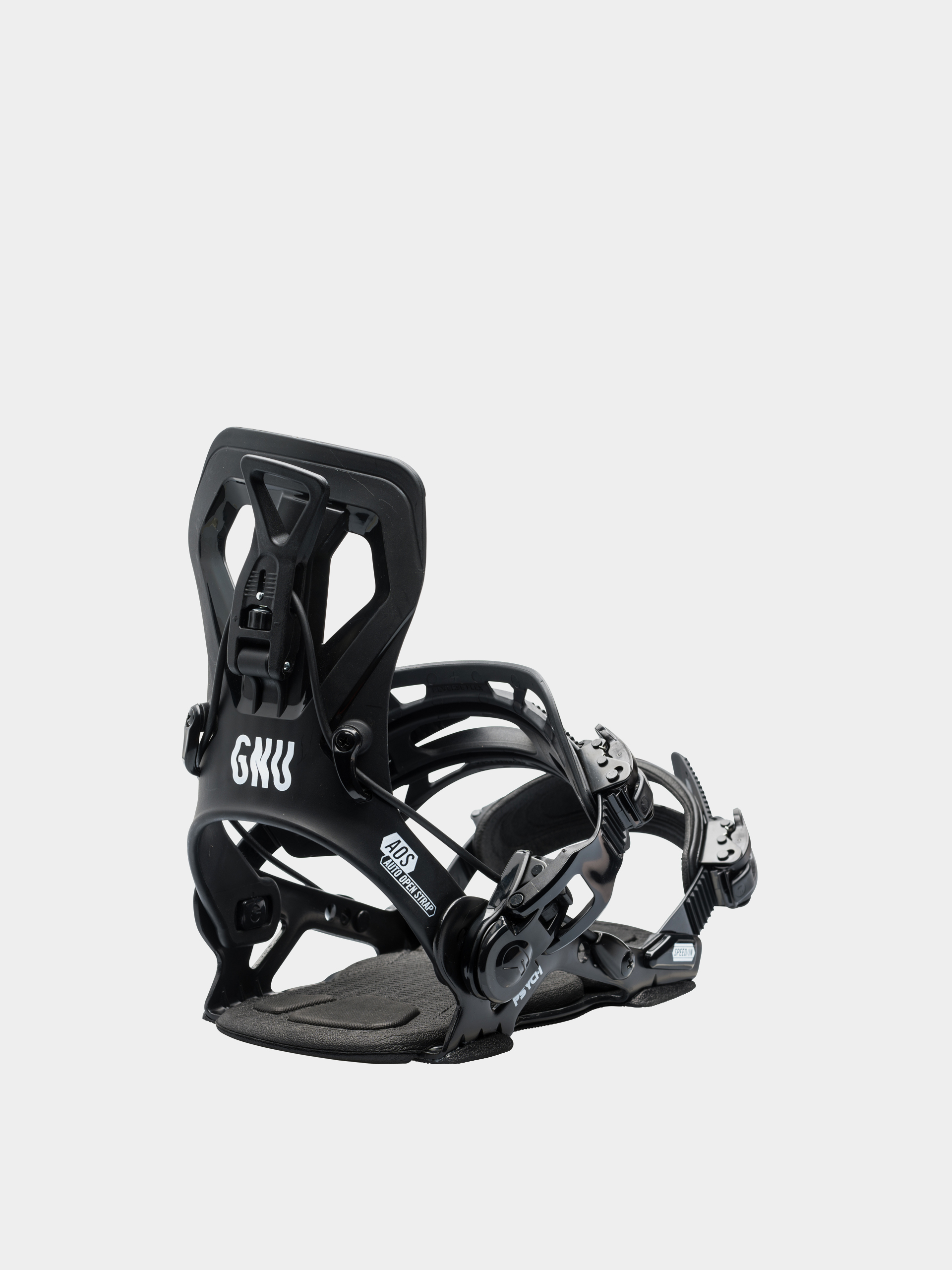 Férfi Gnu Psych Snowboard kötés (black)