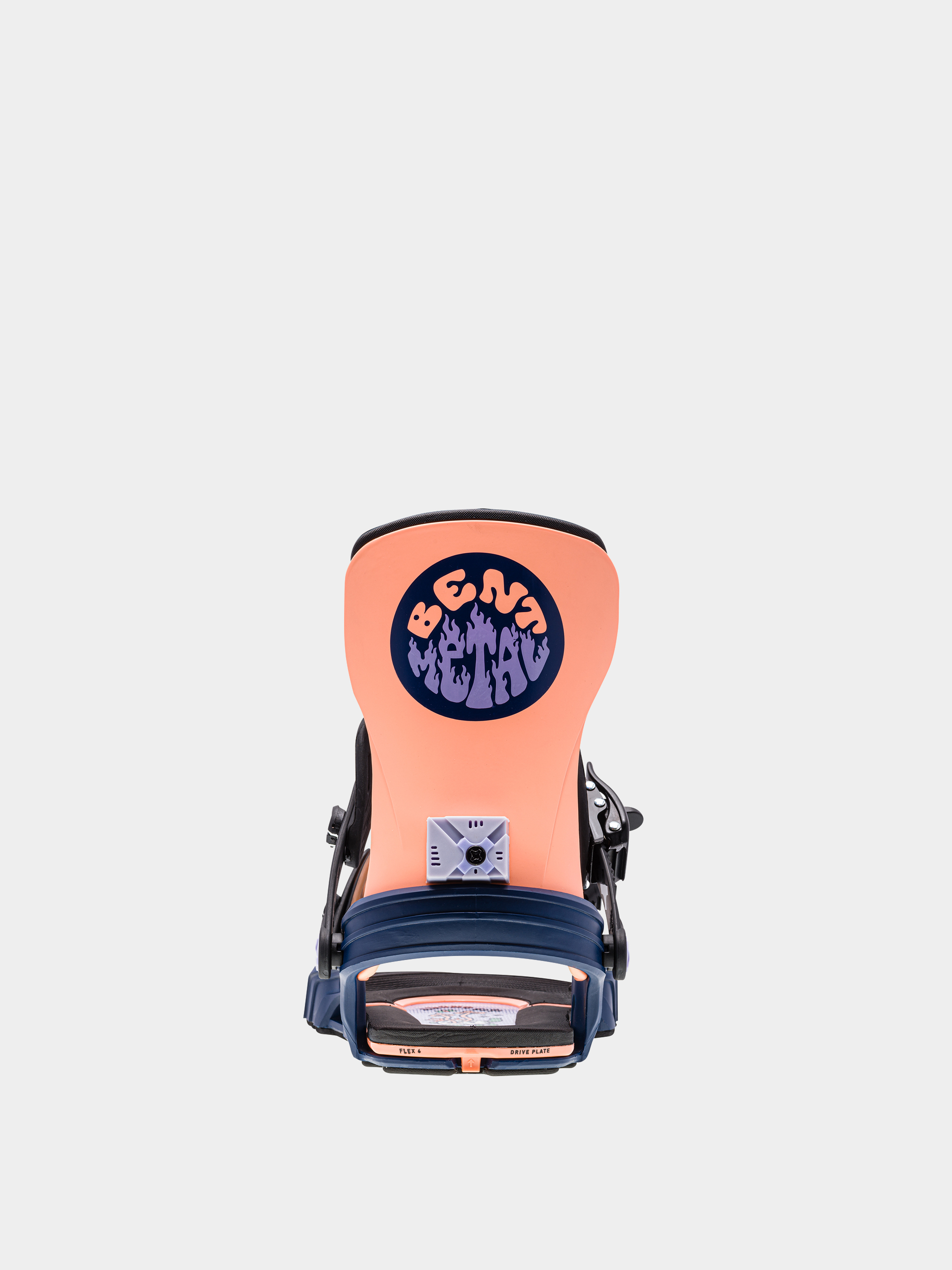 Női Bent Metal Stylist Snowboard kötés (orange/blue)