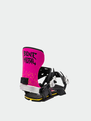 Bent Metal Transfer Snowboard kötés (black/pink)