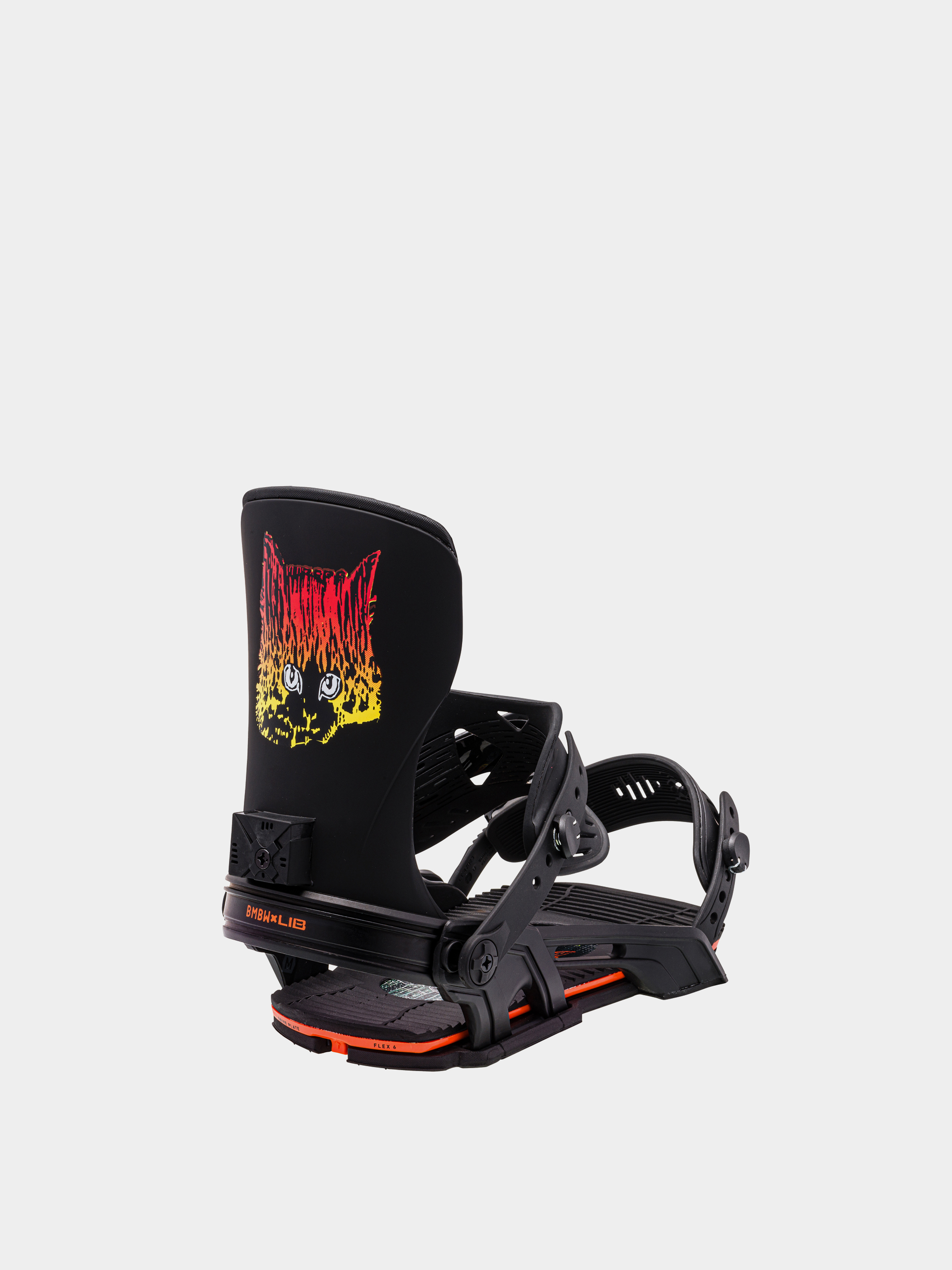 Férfi Bent Metal Transfer Snowboard kötés (black/orange)