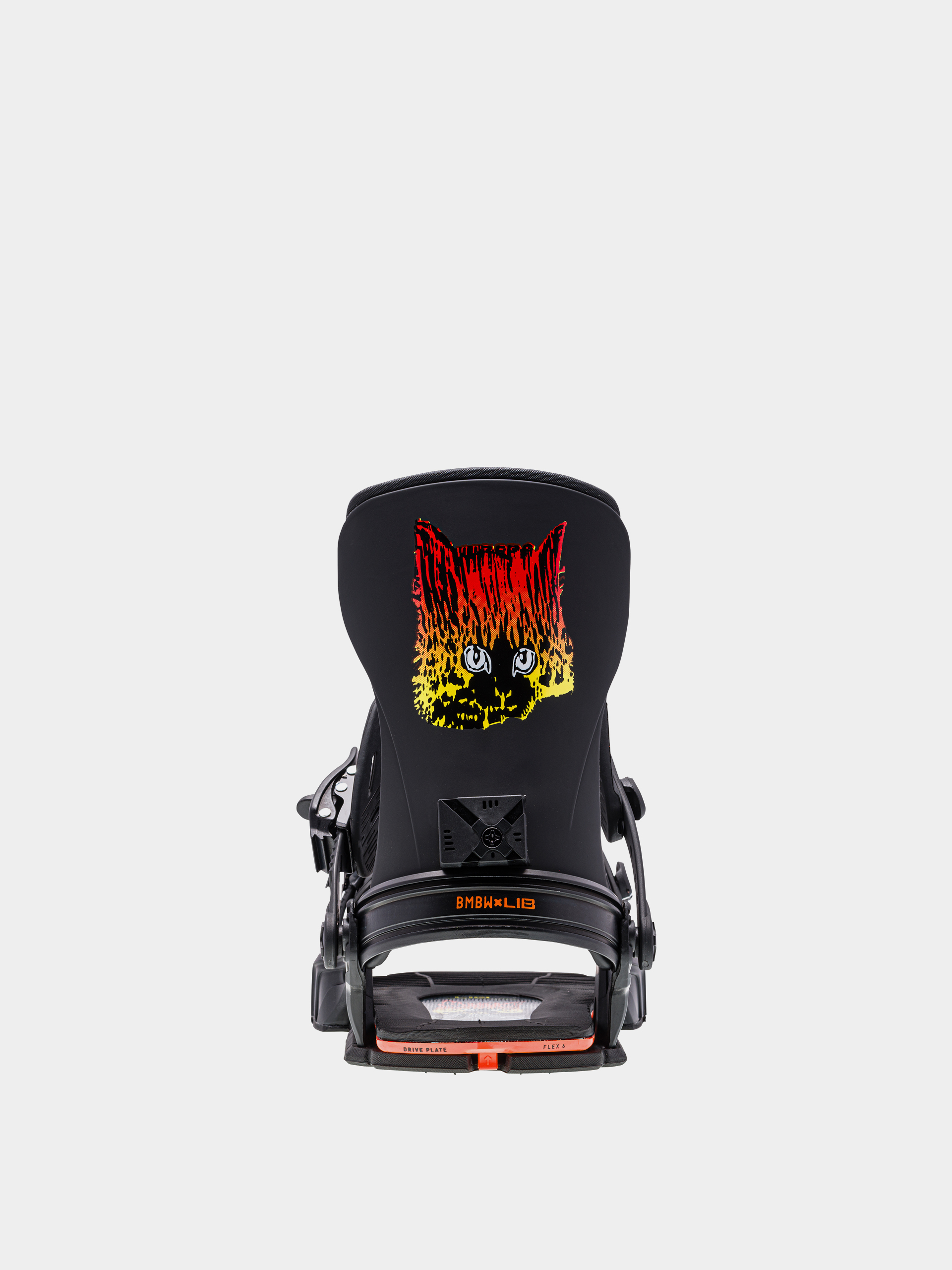 Férfi Bent Metal Transfer Snowboard kötés (black/orange)