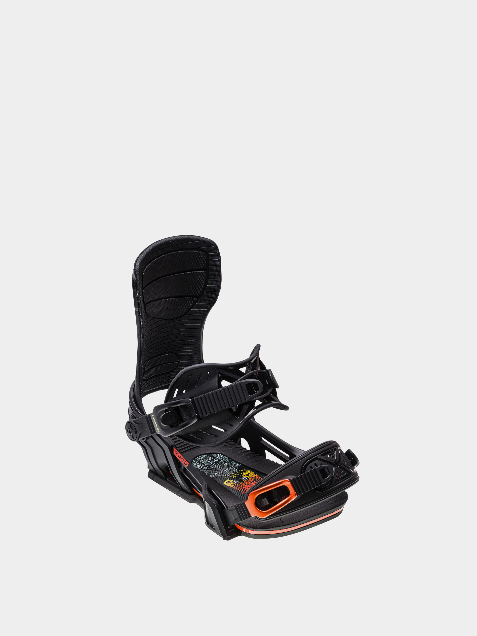 Férfi Bent Metal Transfer Snowboard kötés (black/orange)