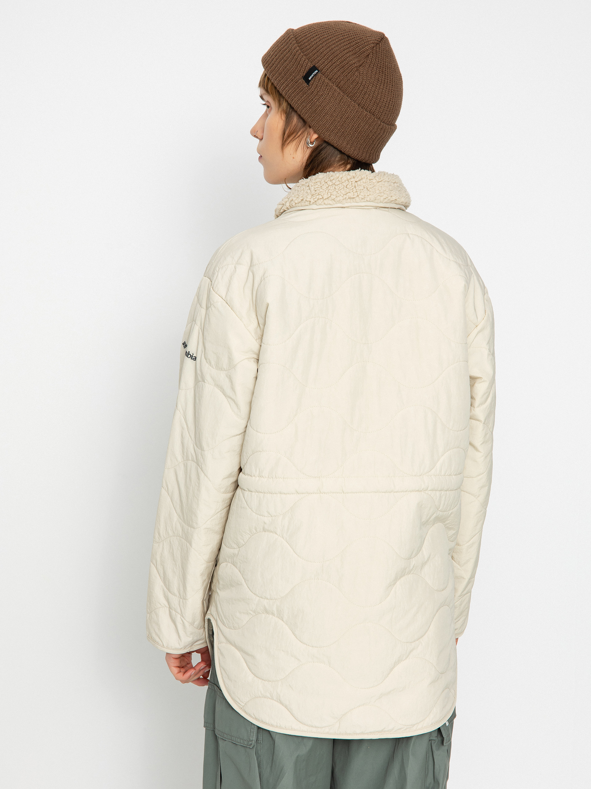 Columbia Birchwood Quilted Dzseki Wmn (dark stone)