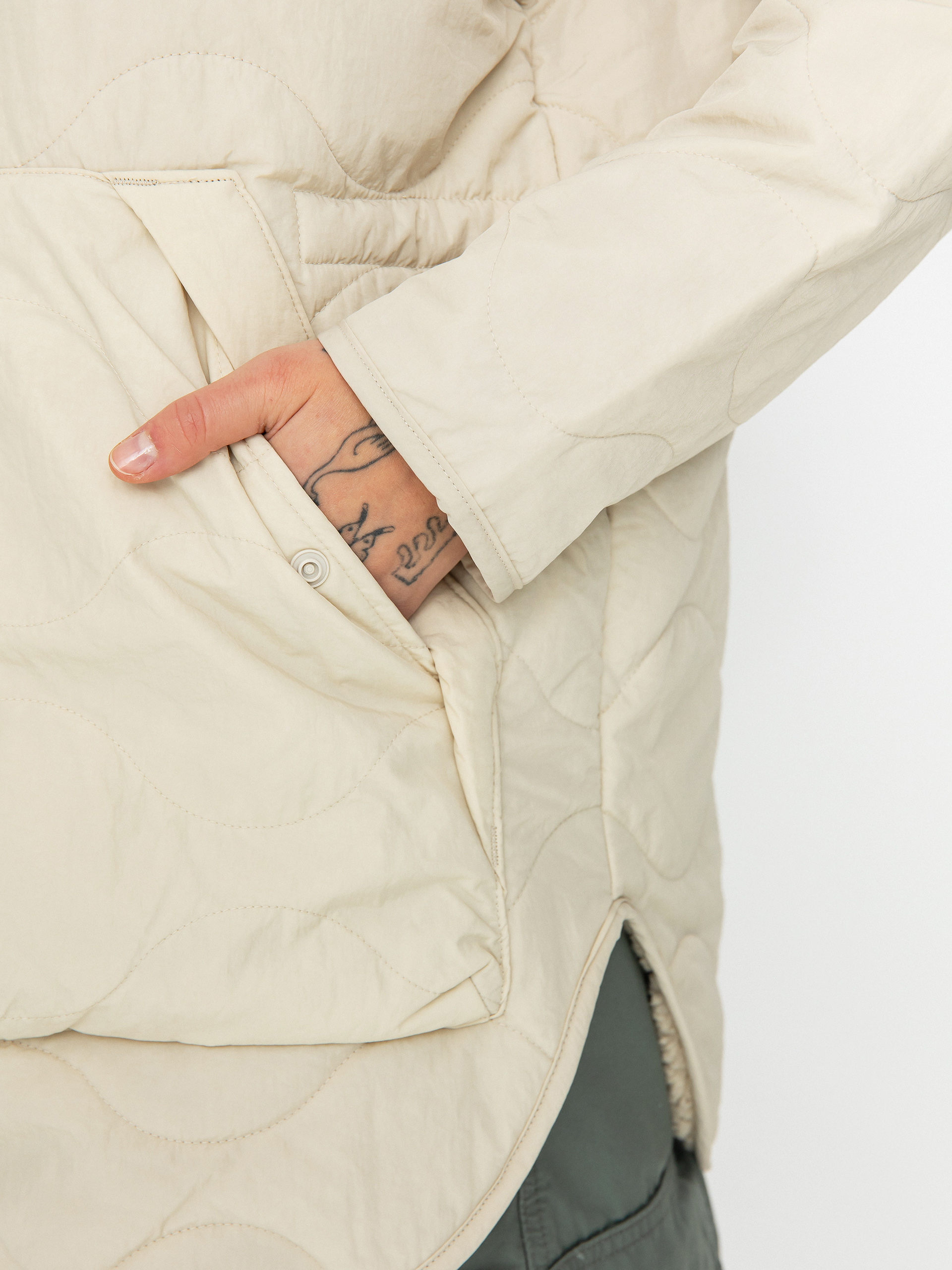 Columbia Birchwood Quilted Dzseki Wmn (dark stone)