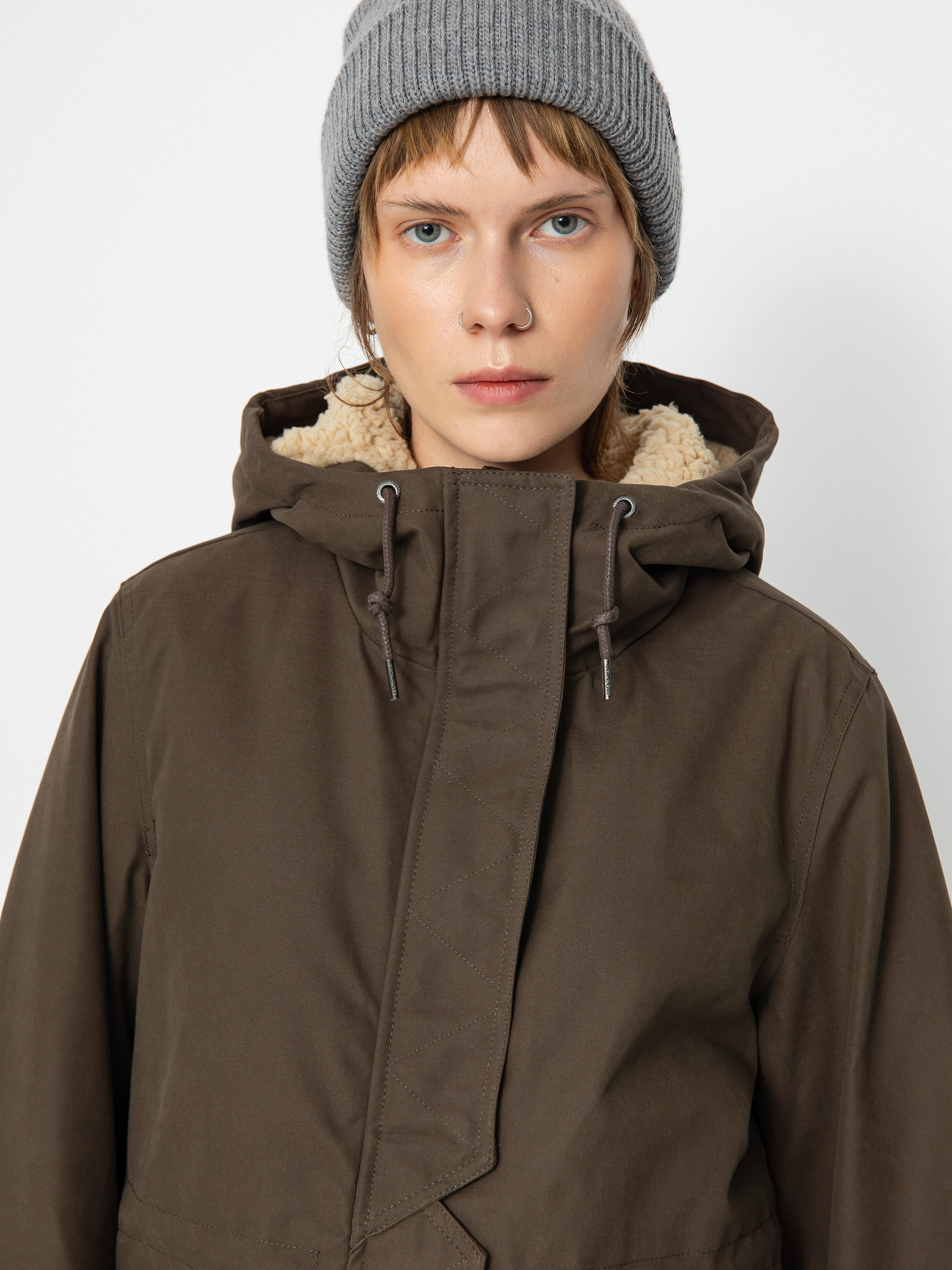 Volcom Less Is More 5K Parka Dzseki Wmn (wren)