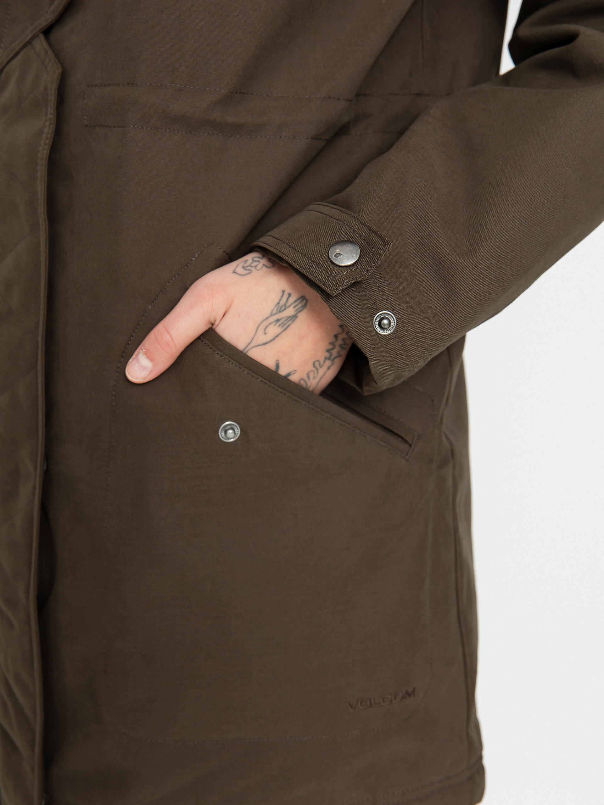 Volcom Less Is More 5K Parka Dzseki Wmn (wren)