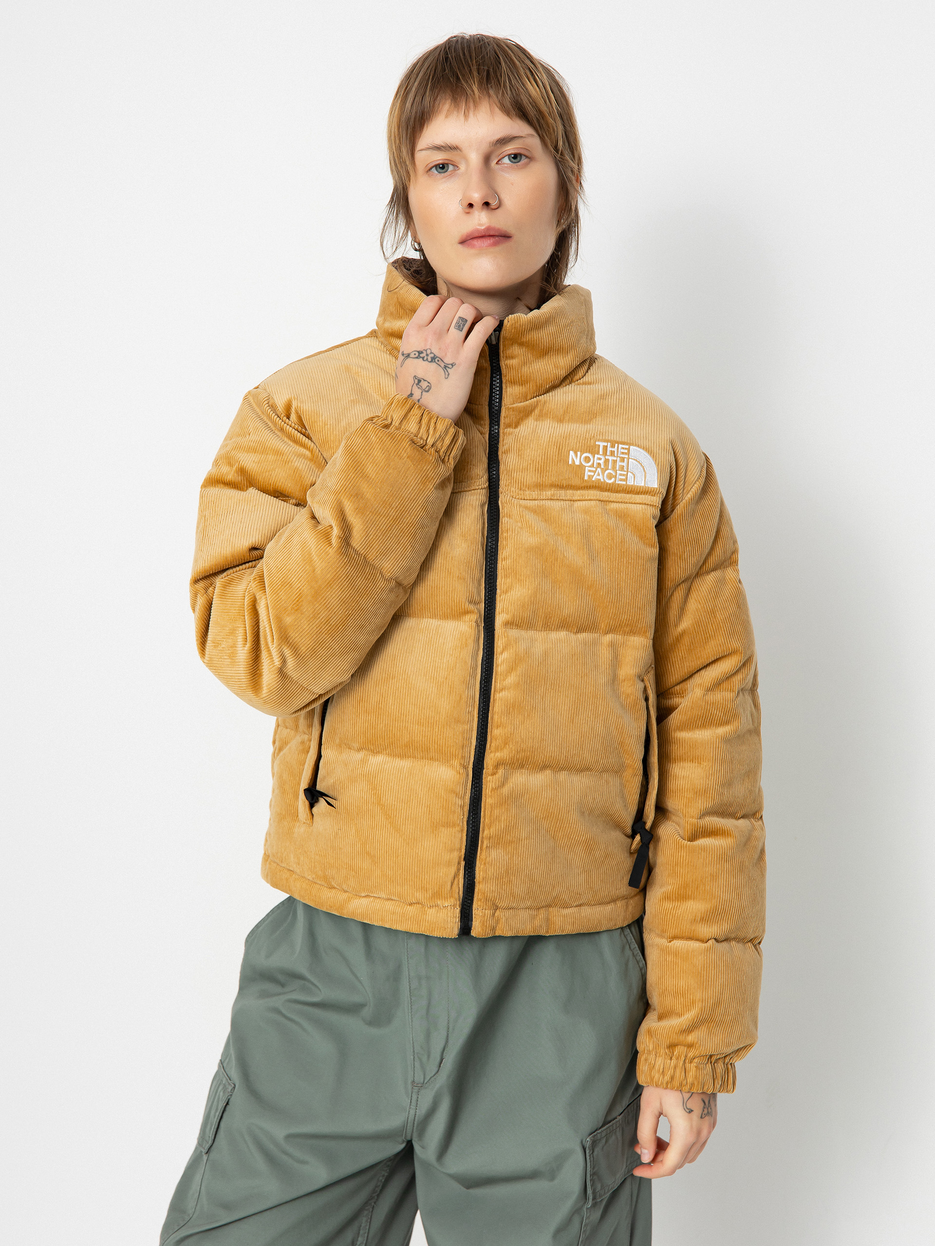 The North Face 92 Reversible Nuptse Dzseki Wmn (almond butter/coalbrown)
