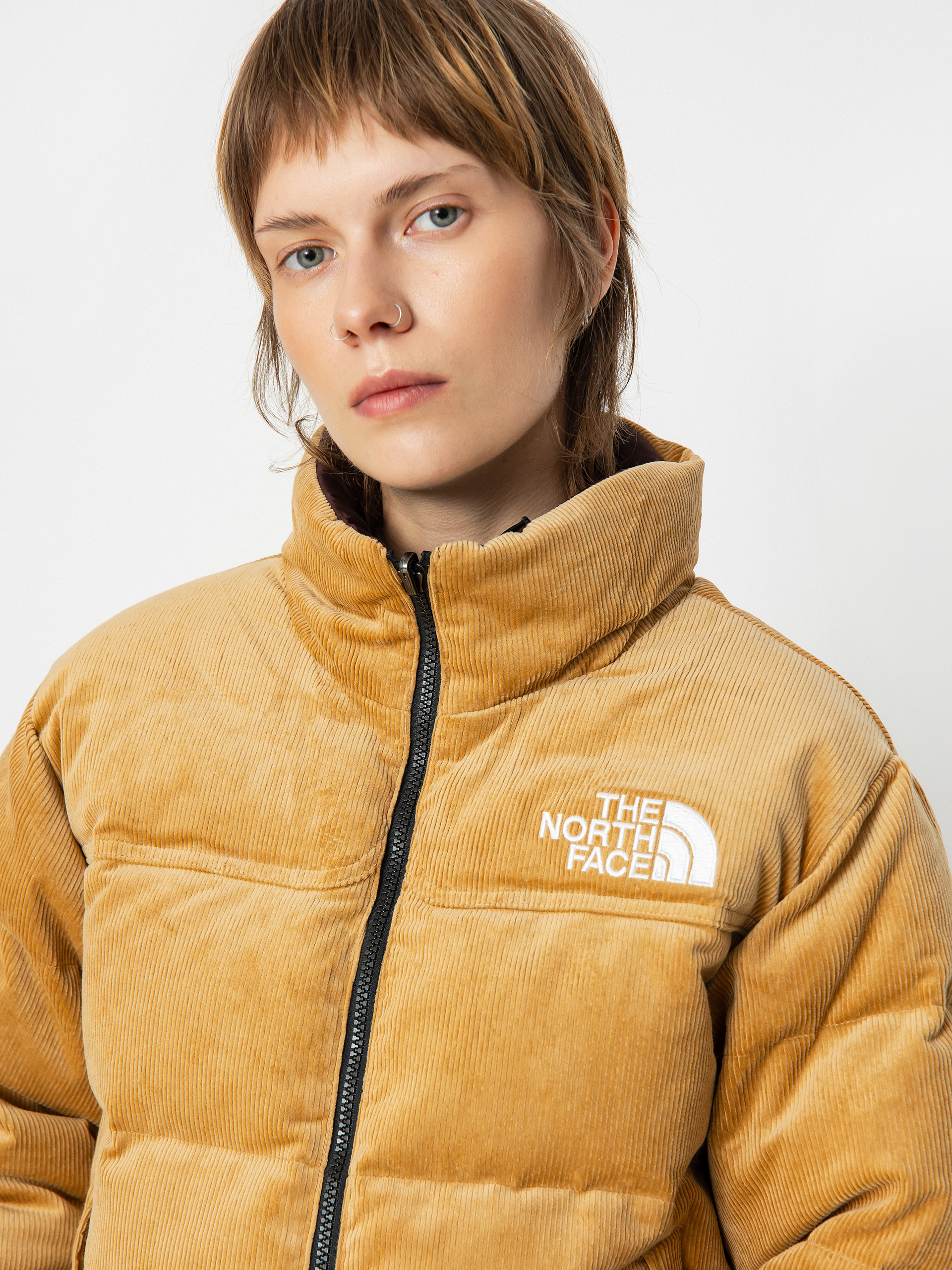 The North Face 92 Reversible Nuptse Dzseki Wmn (almond butter/coalbrown)