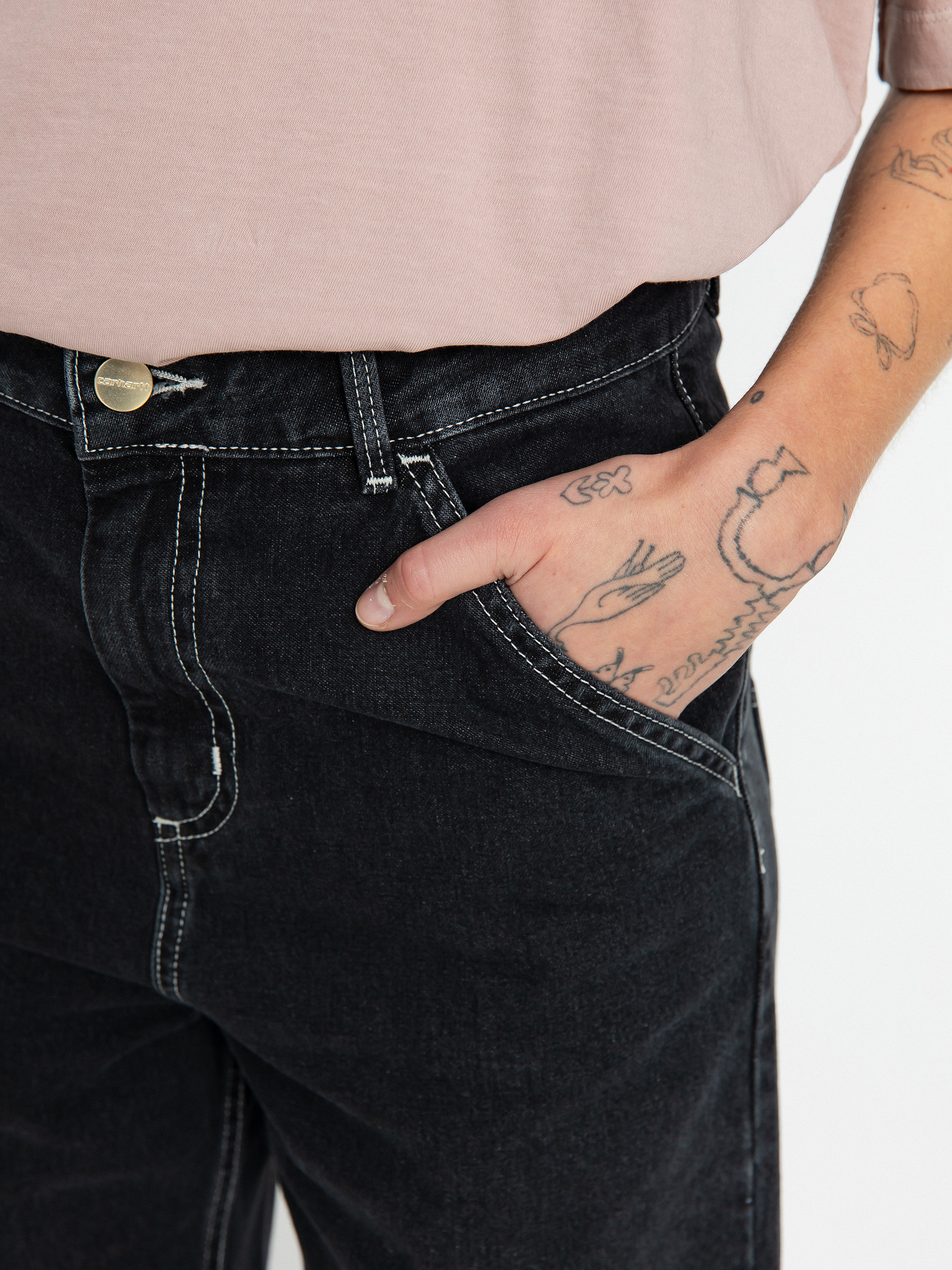 Carhartt WIP Simple Kisnadrág Wmn (black)