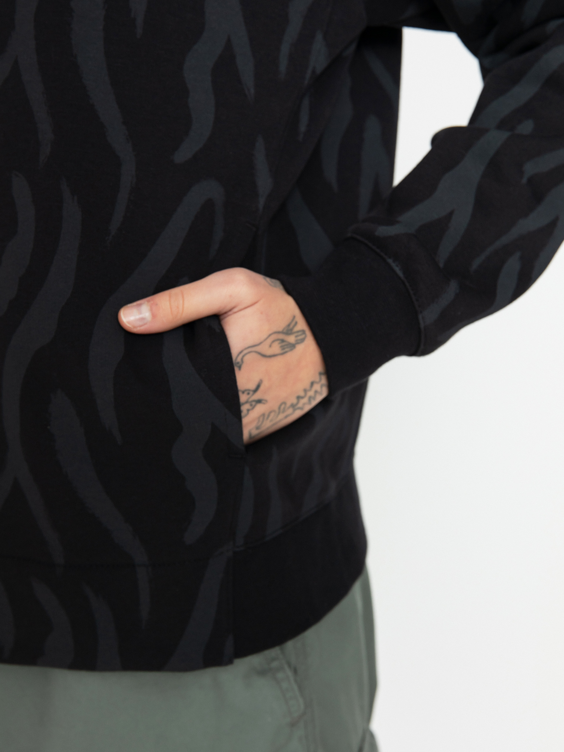 Champion Legacy Full Zip Sweatshirt 116912 Pulóver Wmn (nbk/allover)