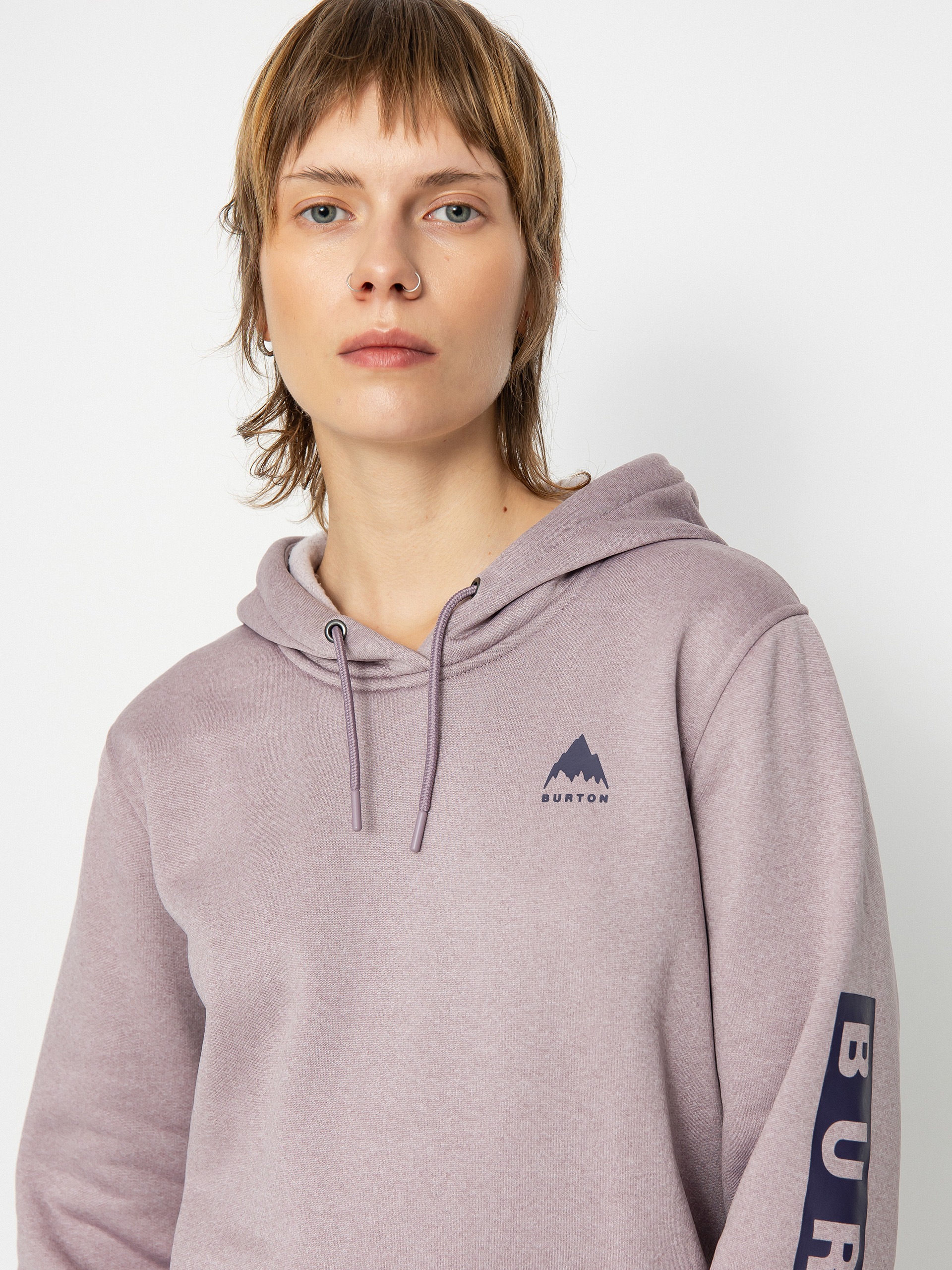 Burton Oak HD Kapucnis pulóver Wmn (elderberry heather)