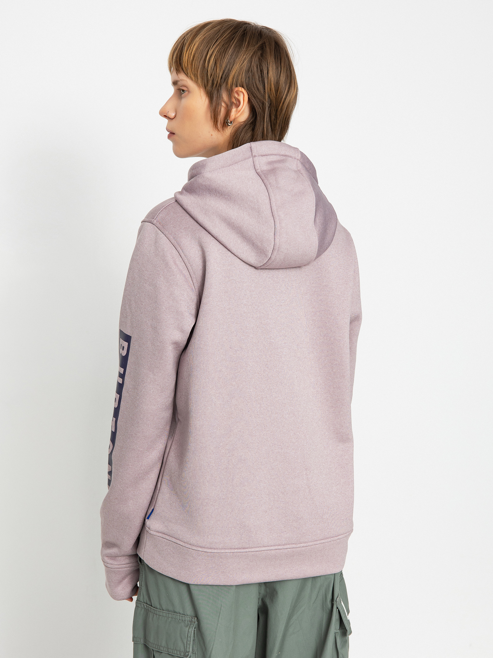 Burton Oak HD Kapucnis pulóver Wmn (elderberry heather)