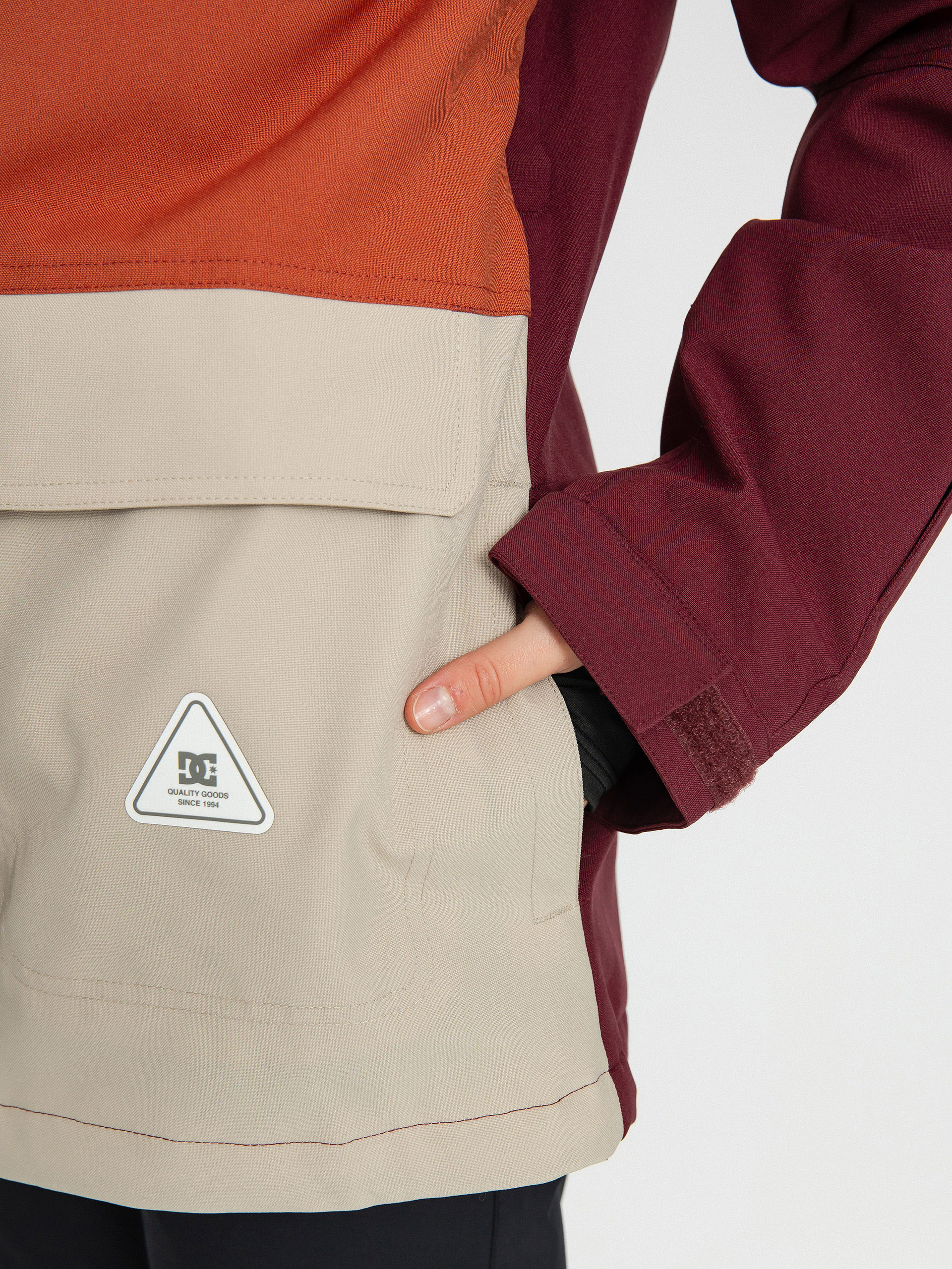 Női DC Liberate Snowboard dzseki (tawny port)