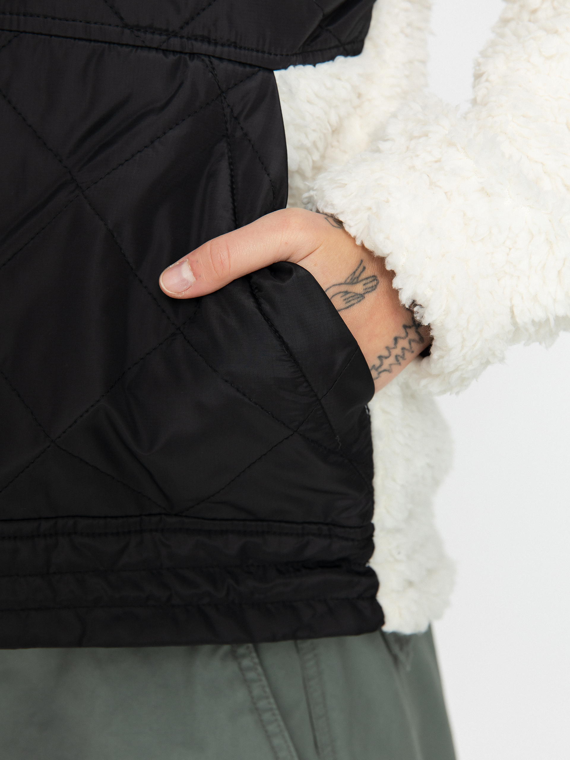 Volcom snowboardowa Ferron Pullover Dzseki Wmn (moonbeam)