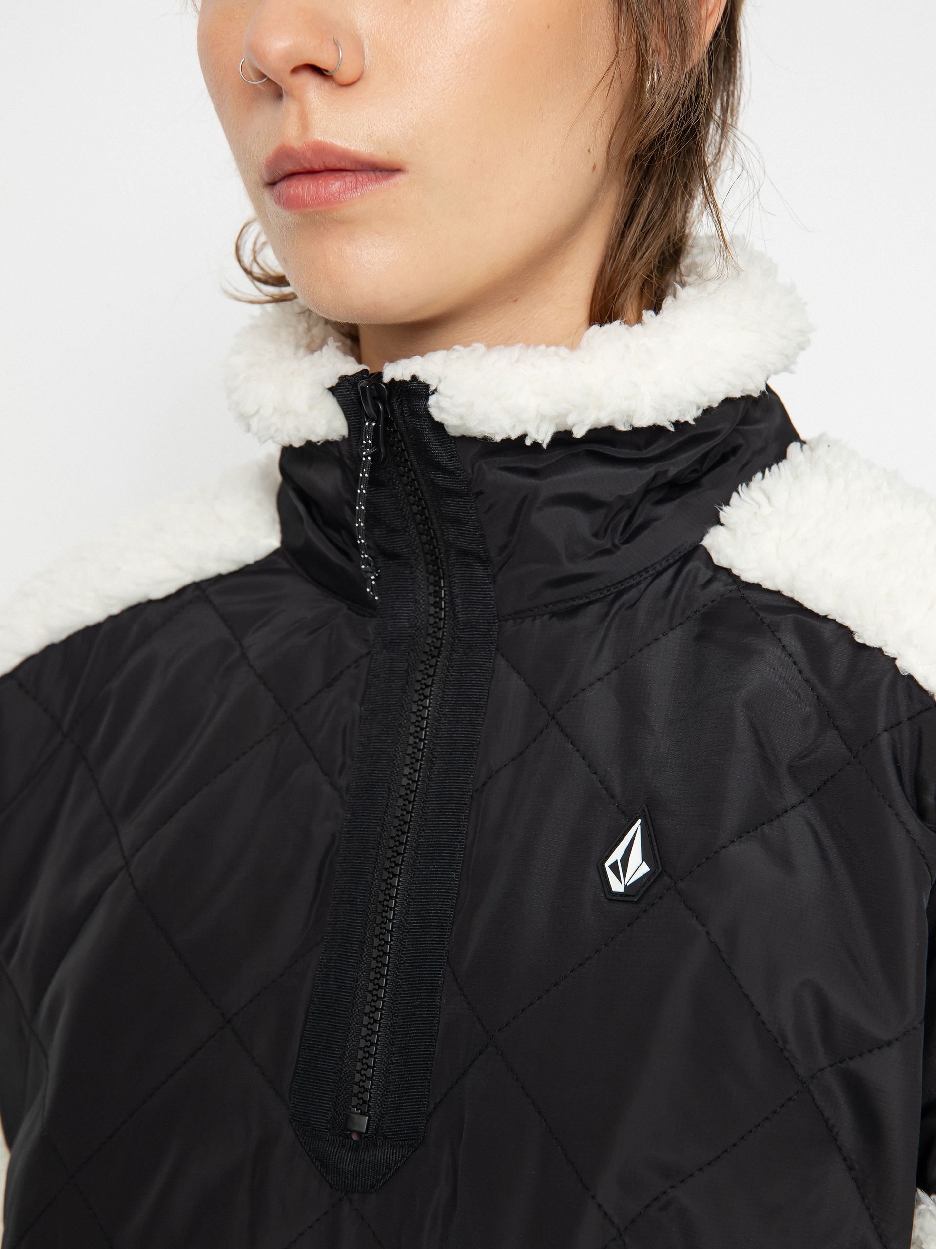 Volcom snowboardowa Ferron Pullover Dzseki Wmn (moonbeam)