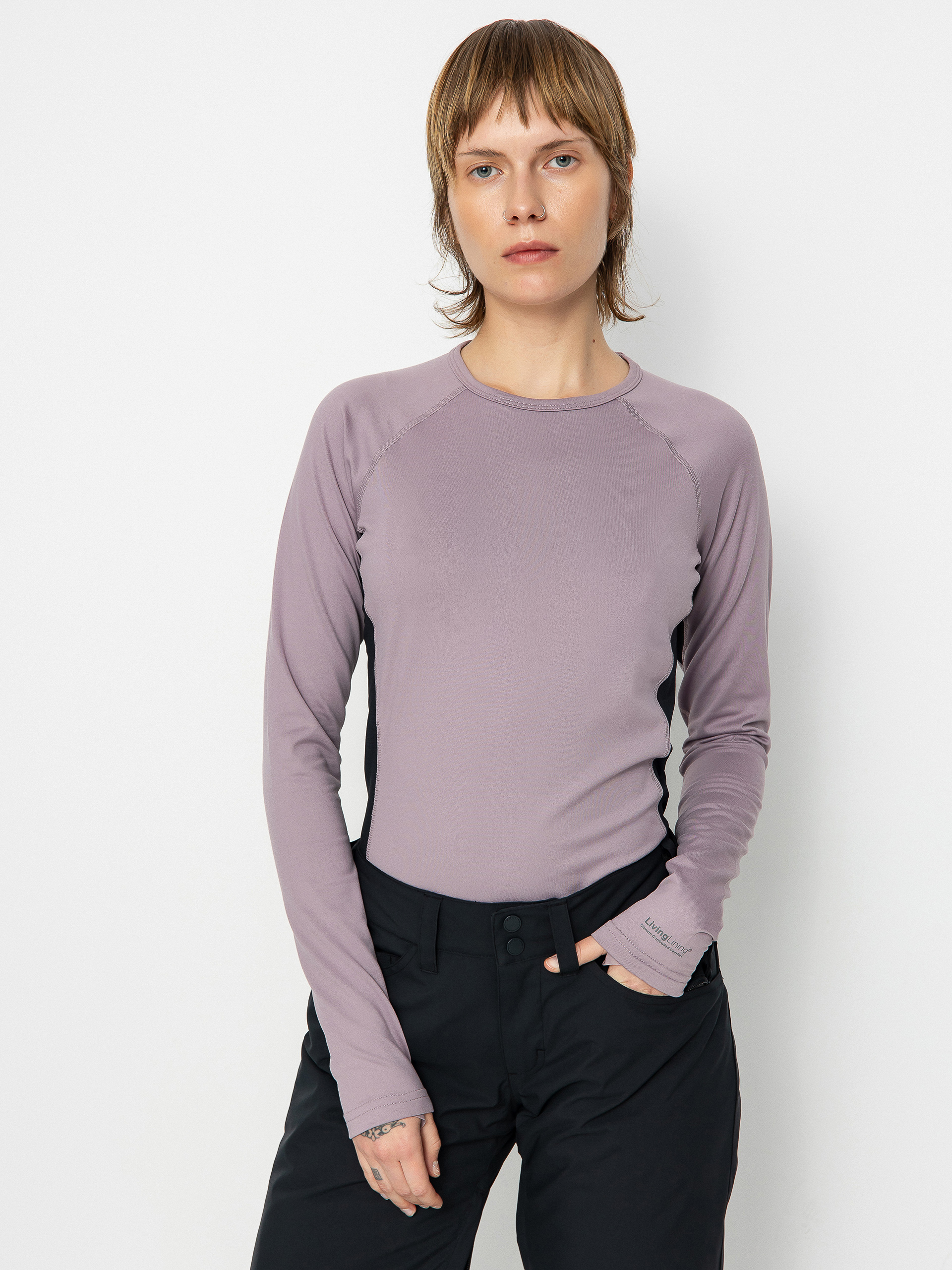 Burton Midweight X Base Layer Hosszu00fa ujju00fa felsu0151 Wmn (elderberry)