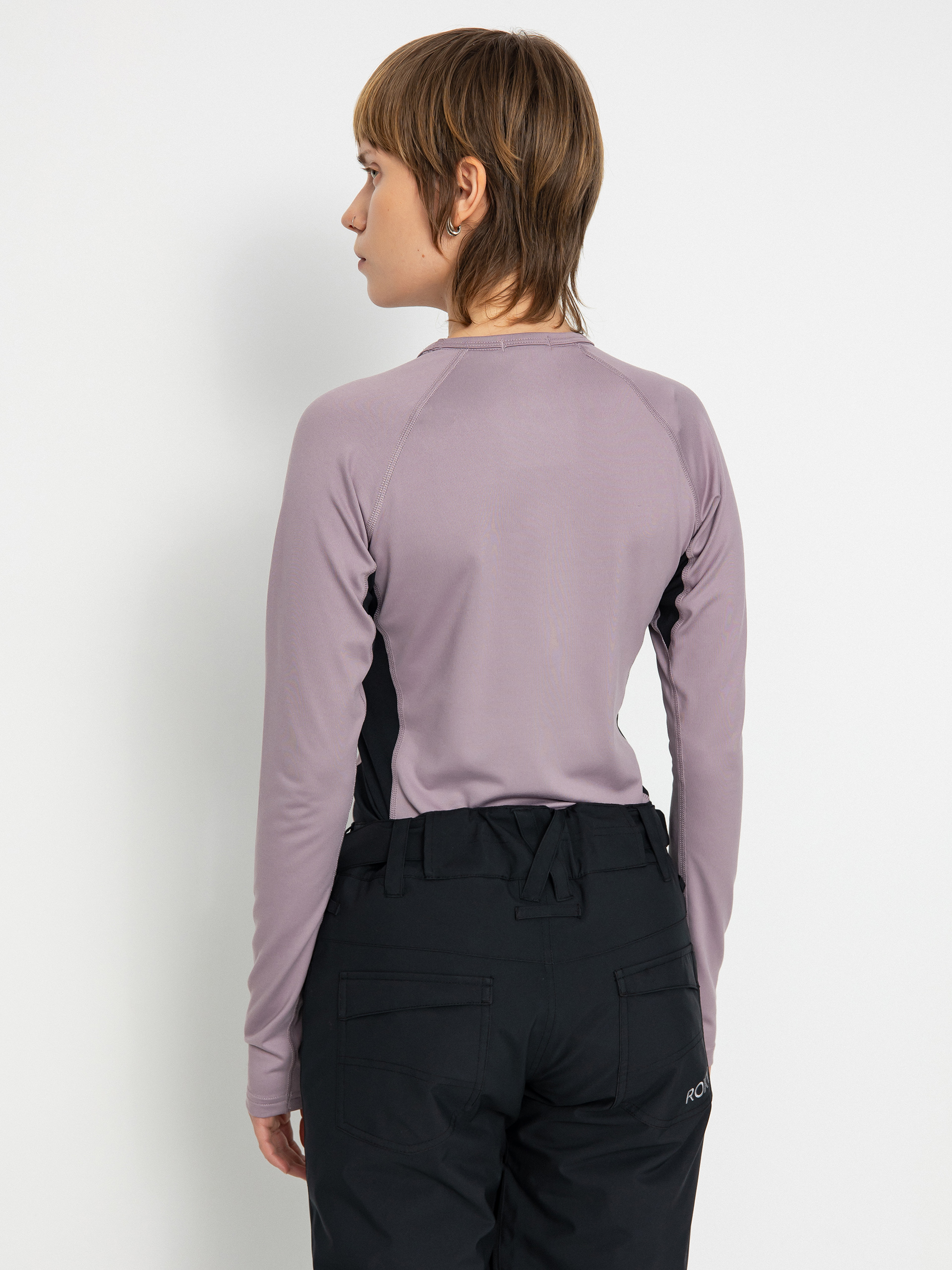 Női Burton Midweight X Base Layer Hosszú ujjú felső (elderberry)