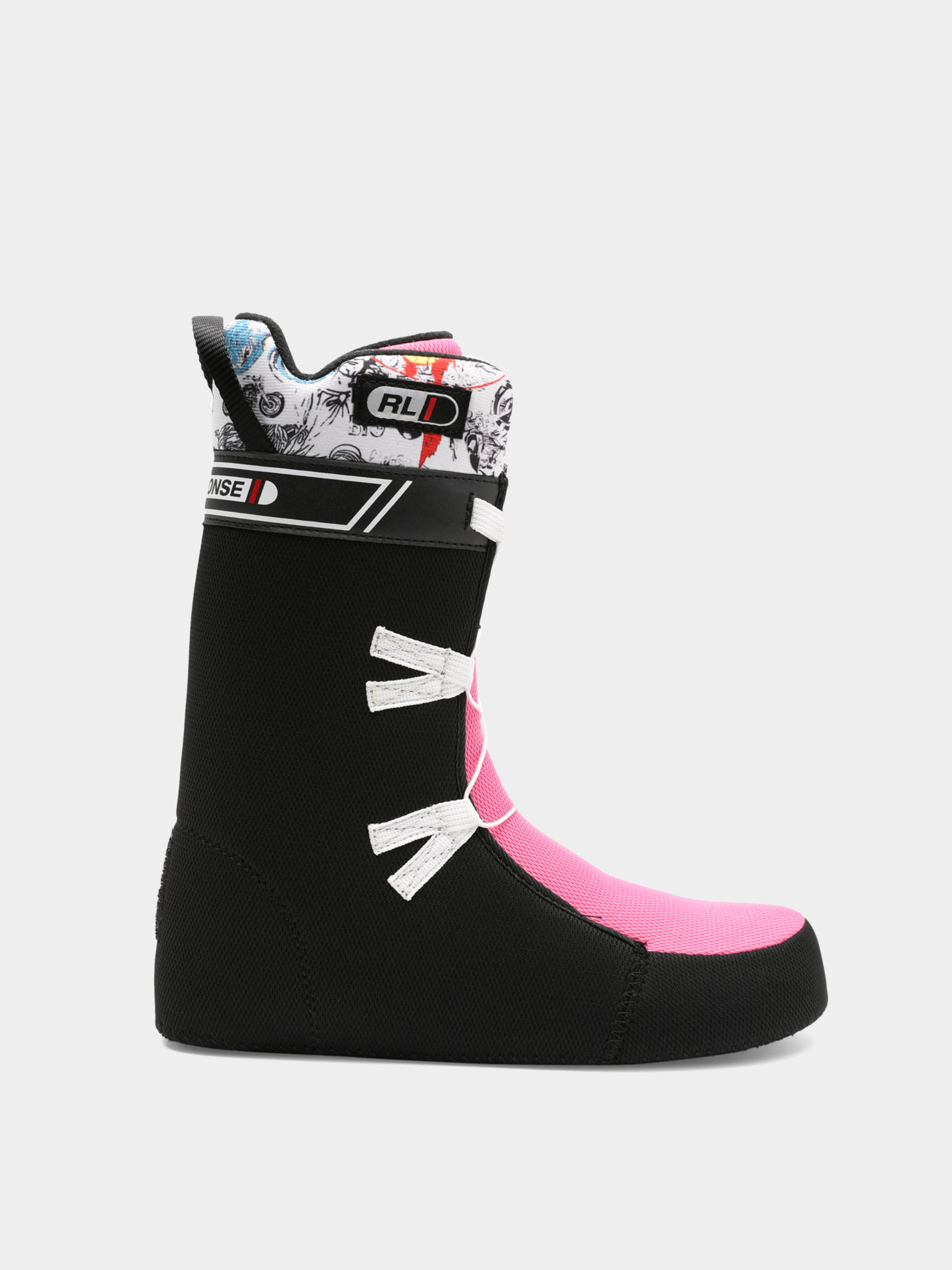 Férfi DC Aw Phase Boa Snowboard cipők (white/black print)