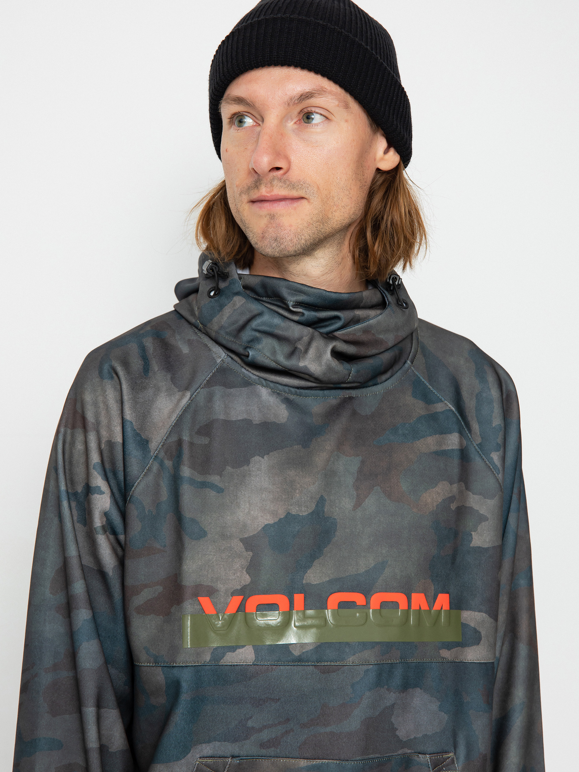 Férfi Volcom Hydro Riding HD Thermo pulóver (cloudwash camo)