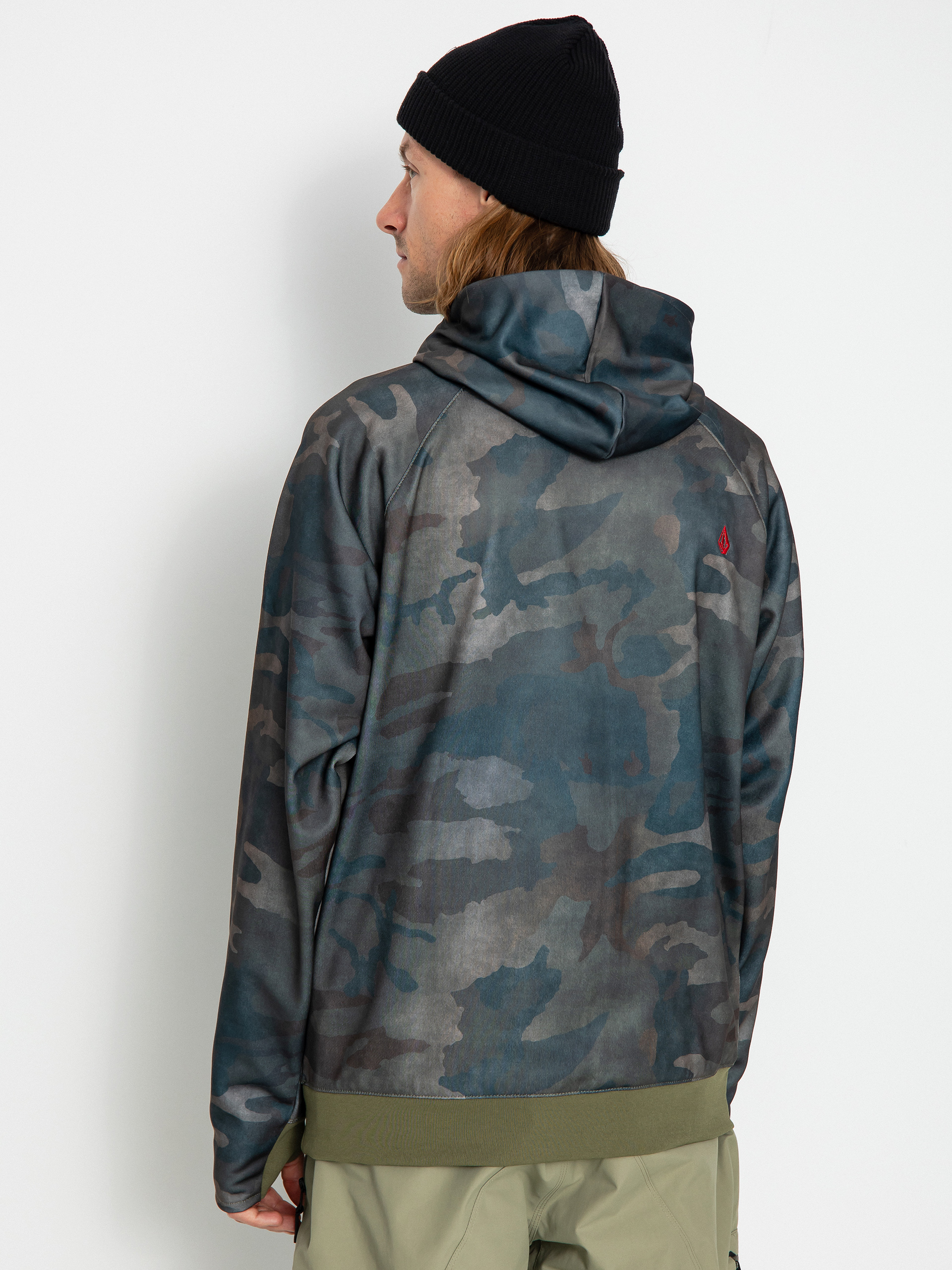 Férfi Volcom Hydro Riding HD Thermo pulóver (cloudwash camo)