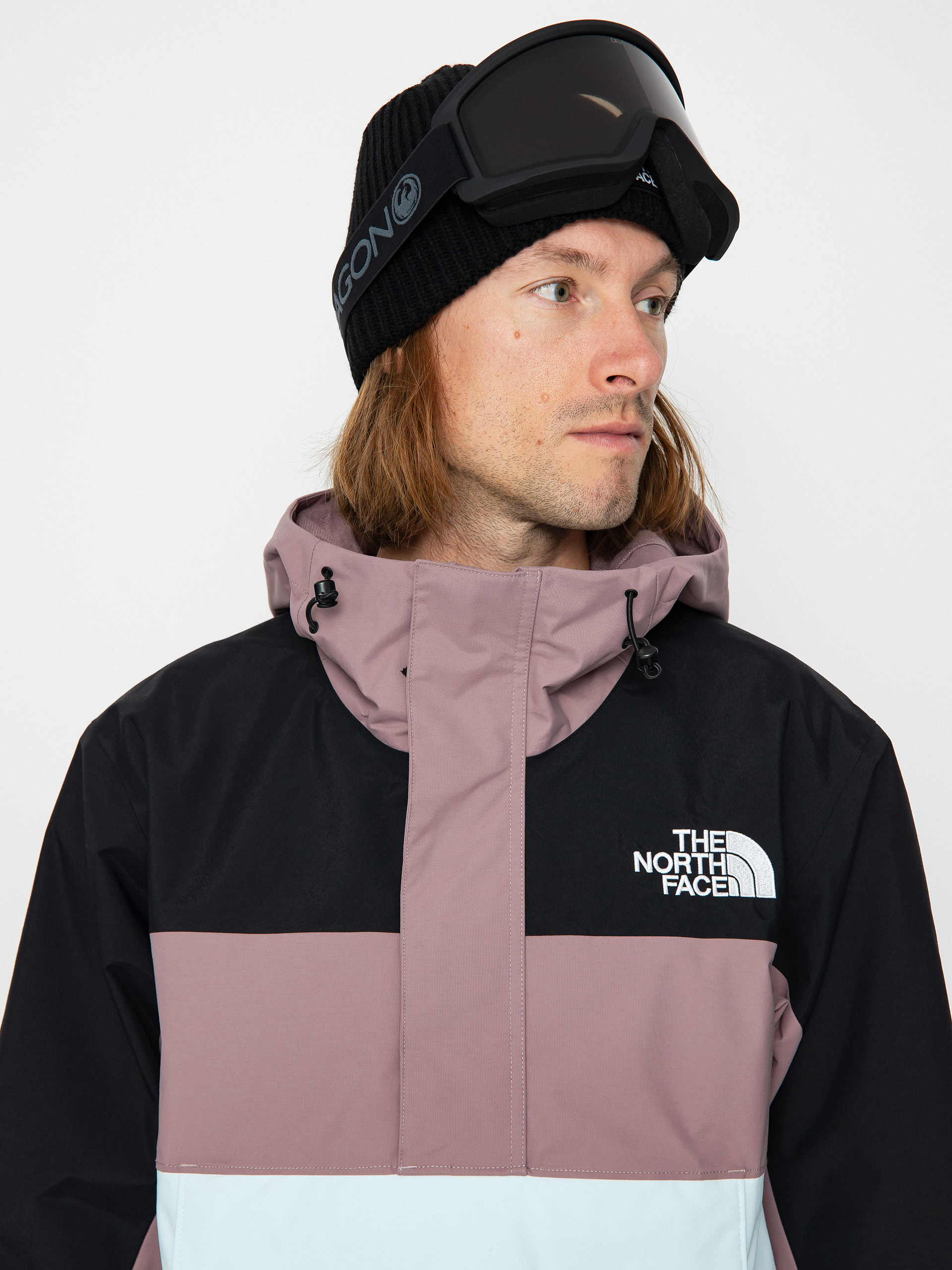 Férfi The North Face Driftview Anorak Snowboard dzseki (icecap blue/fawn grey)