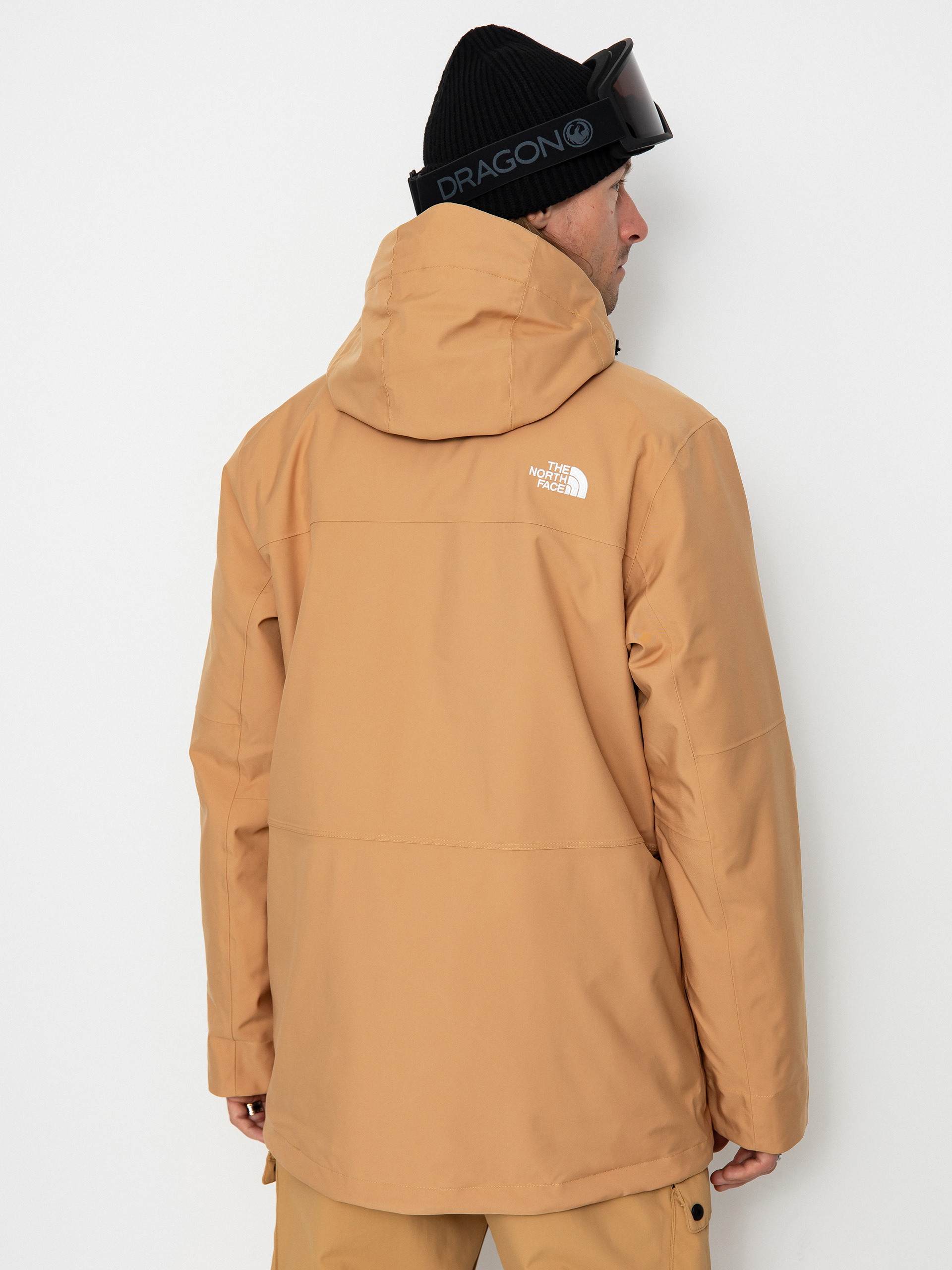 Férfi The North Face Fourbarrel Triclimate Snowboard dzseki (almond butter/tnf black)