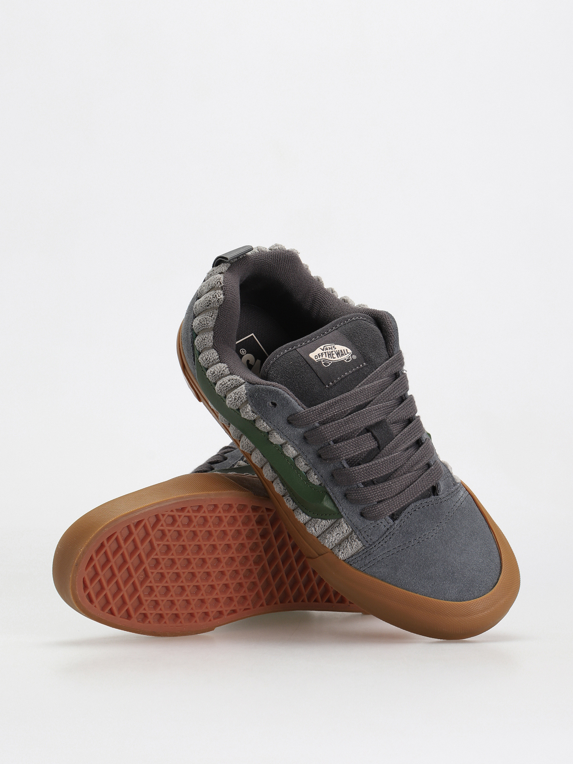 Vans Knu Skool Cipők (jumbo cord dark grey)