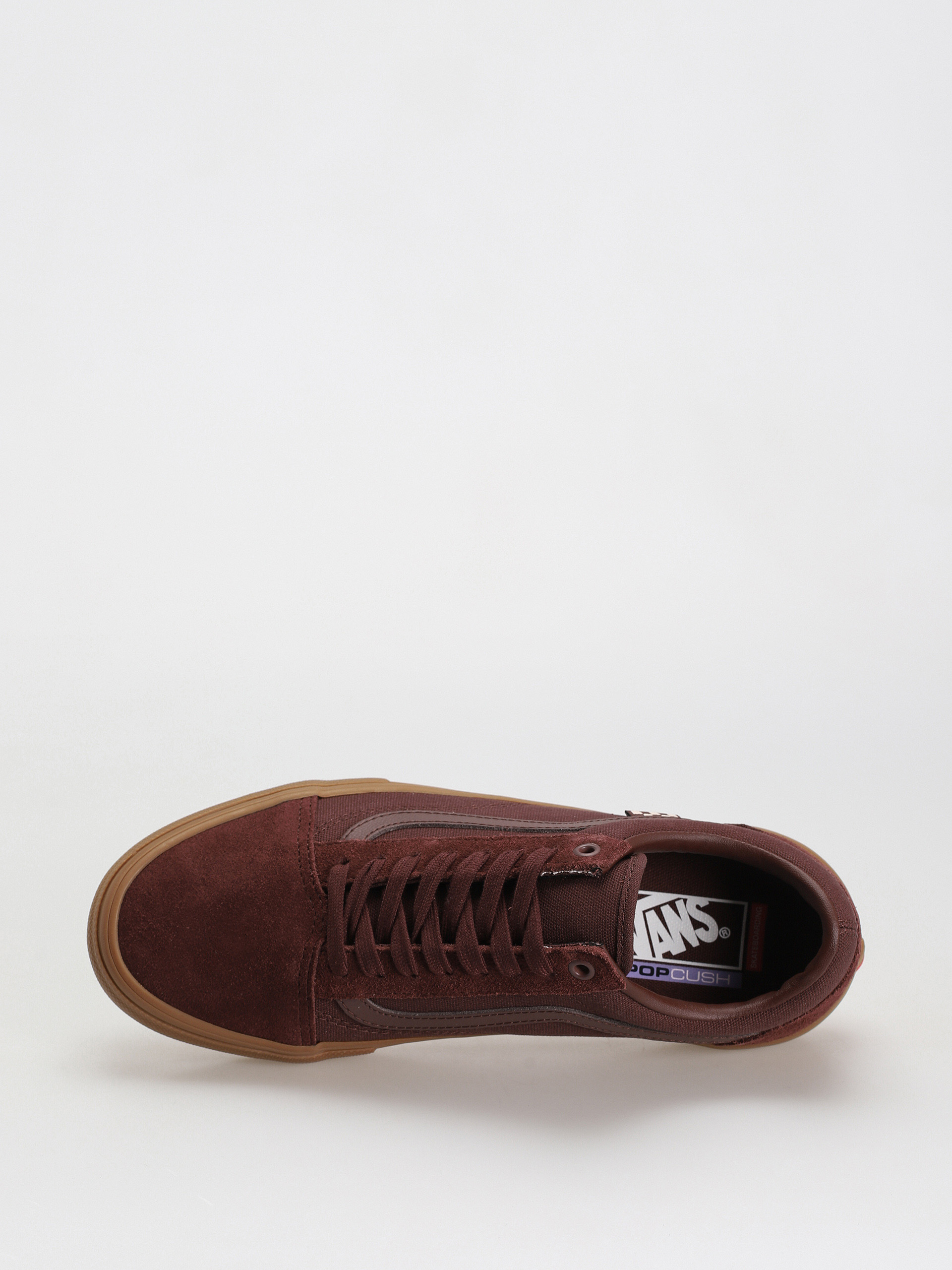 Vans Skate Old Skool Cipők (dark red/gum)