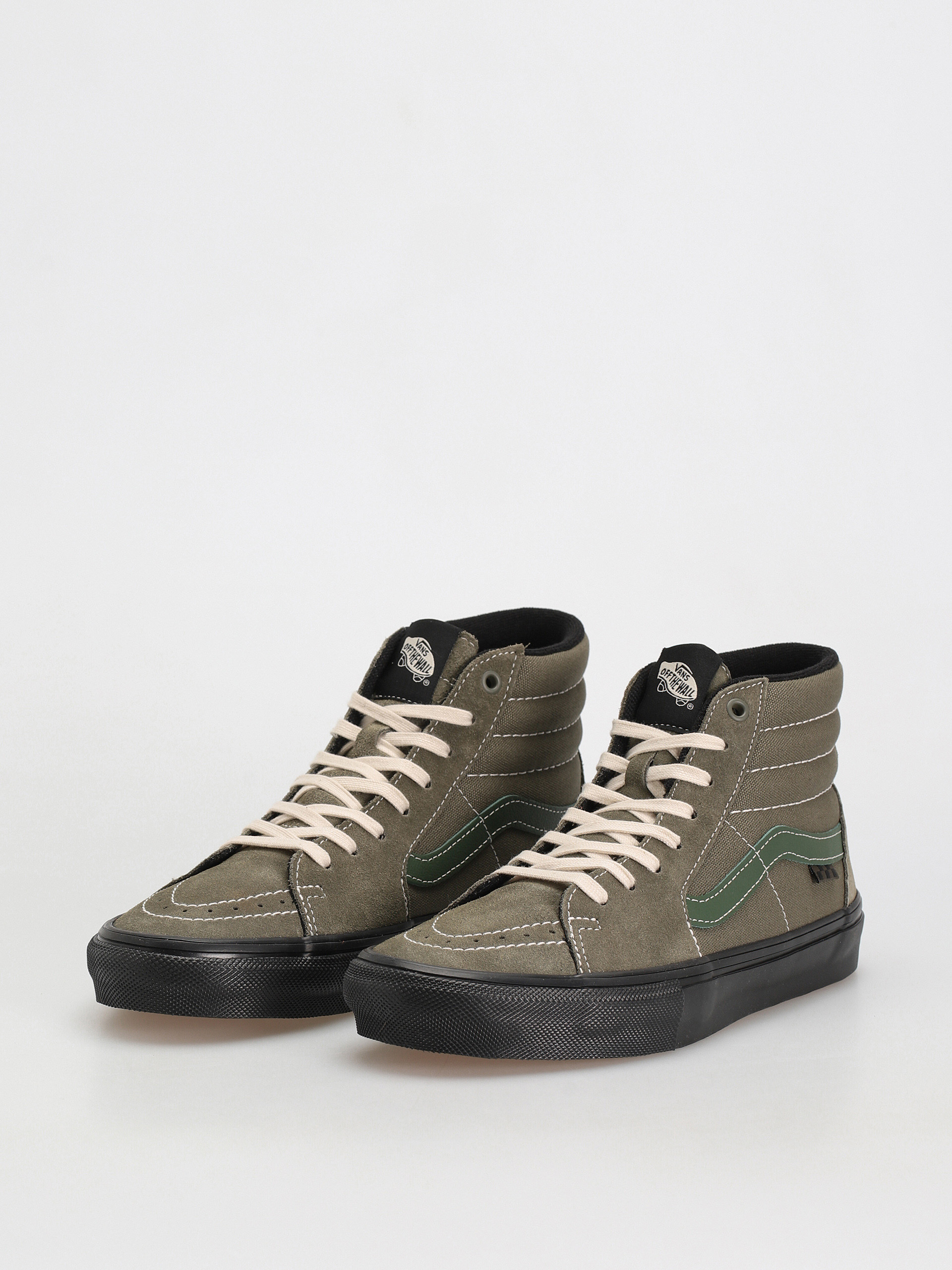 Vans Skate Sk8 Hi Cipők (green olive)