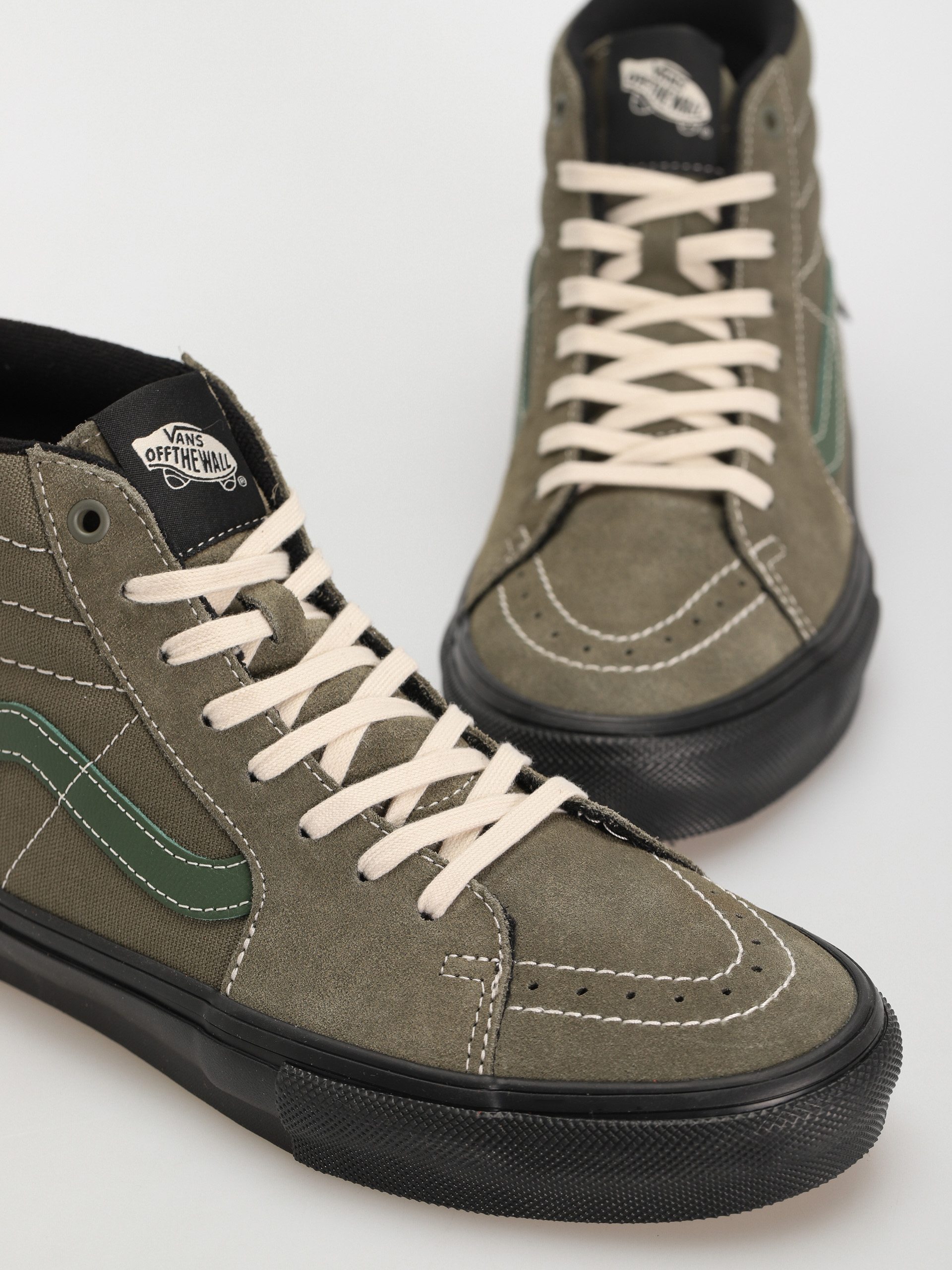 Vans Skate Sk8 Hi Cipők (green olive)