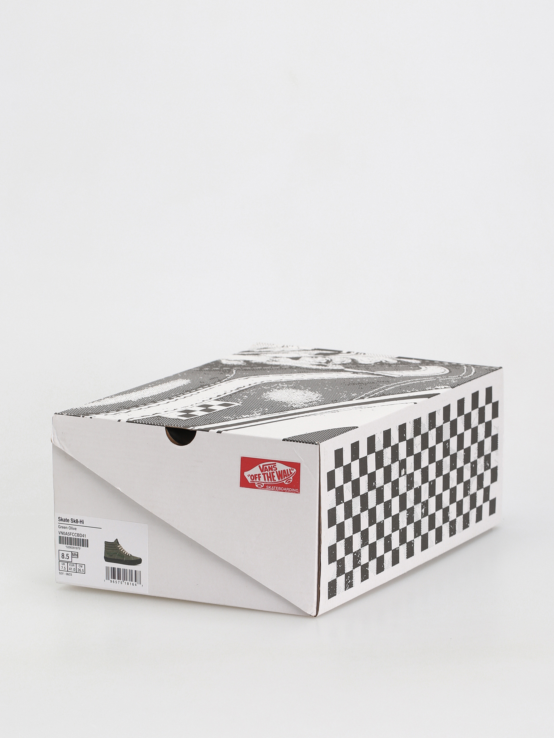 Vans Skate Sk8 Hi Cipők (green olive)