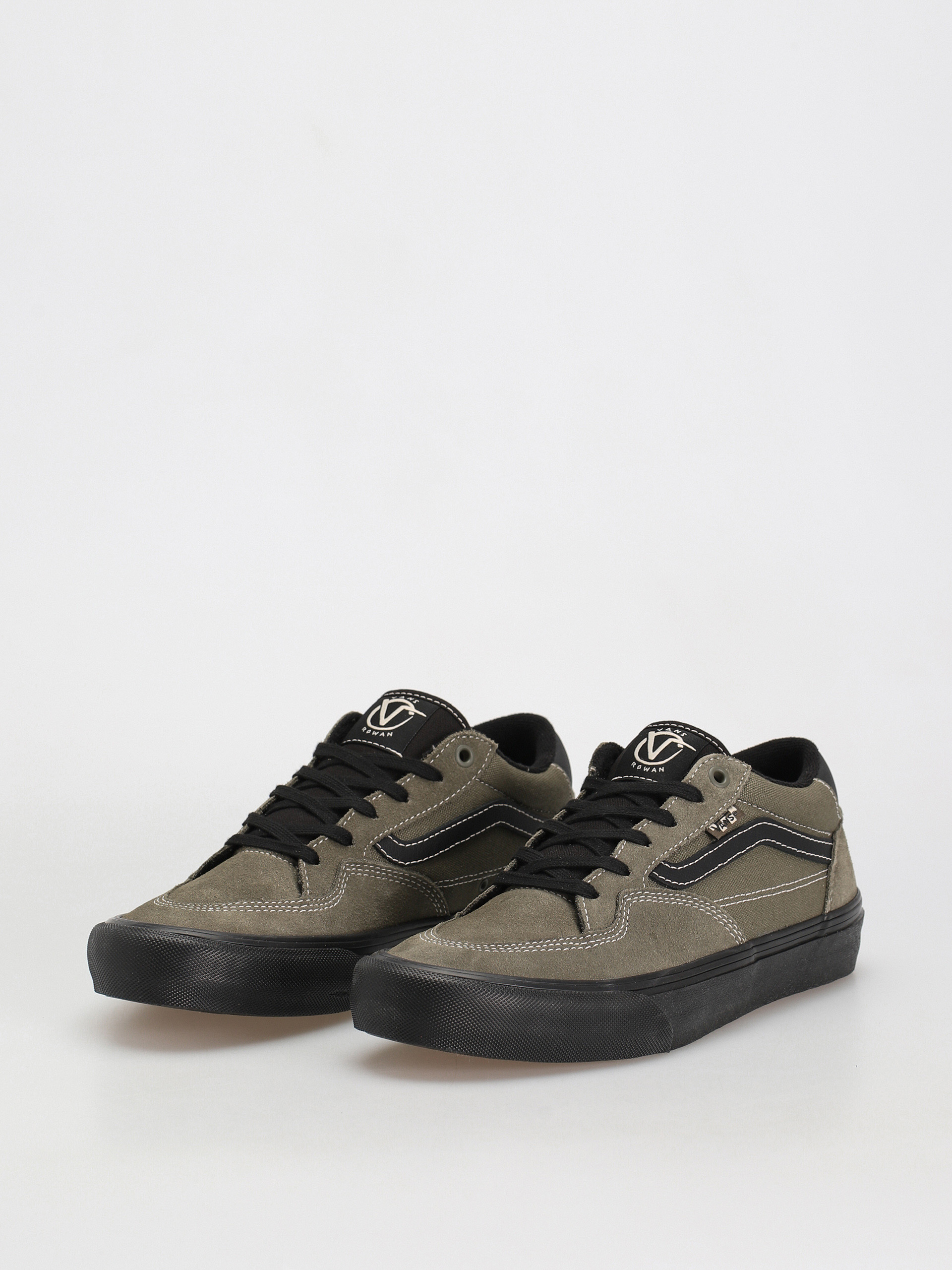 Vans Rowan Cipők (olive/black)