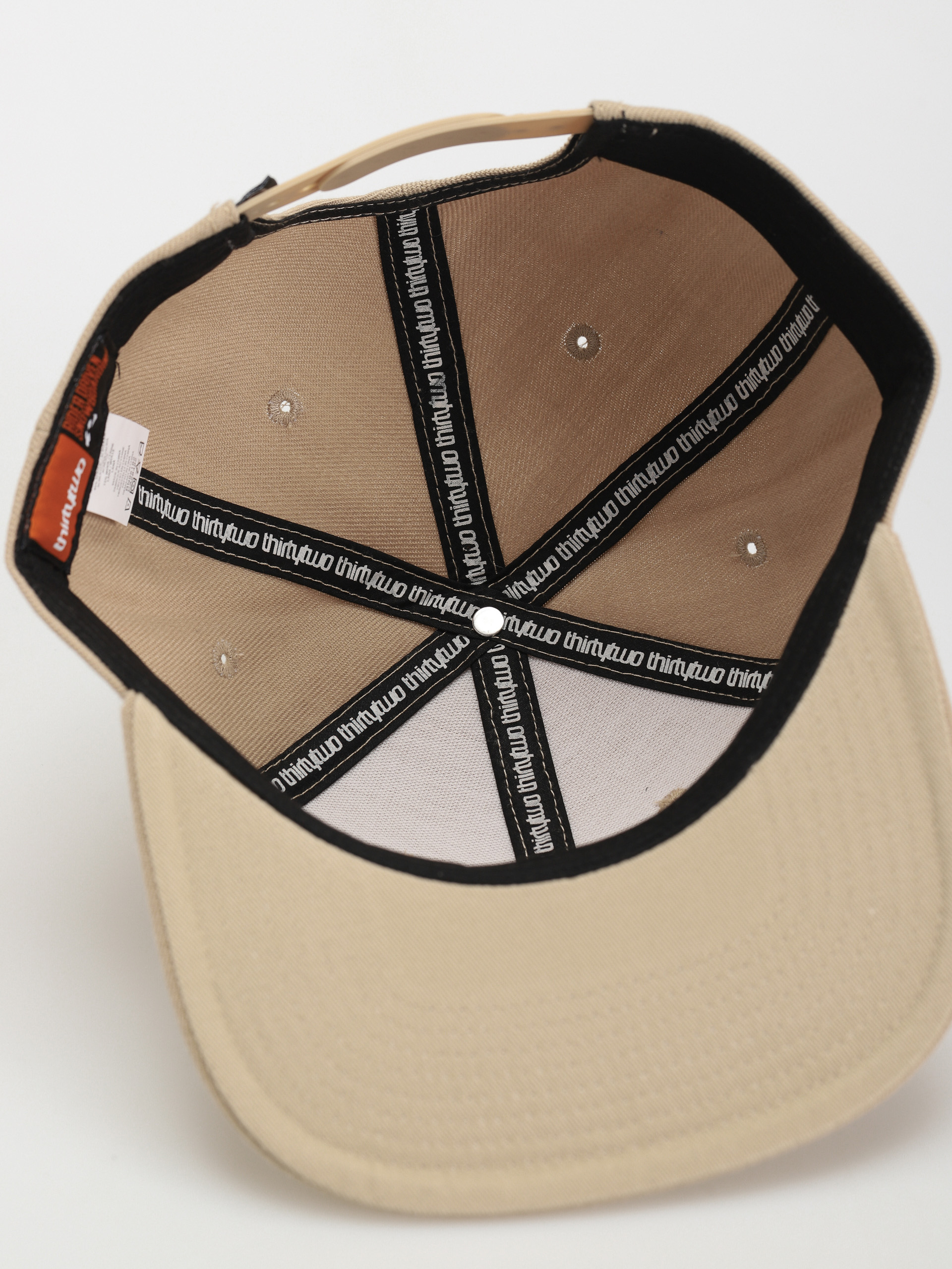ThirtyTwo Double Snapback Baseball sapka (black/tan)