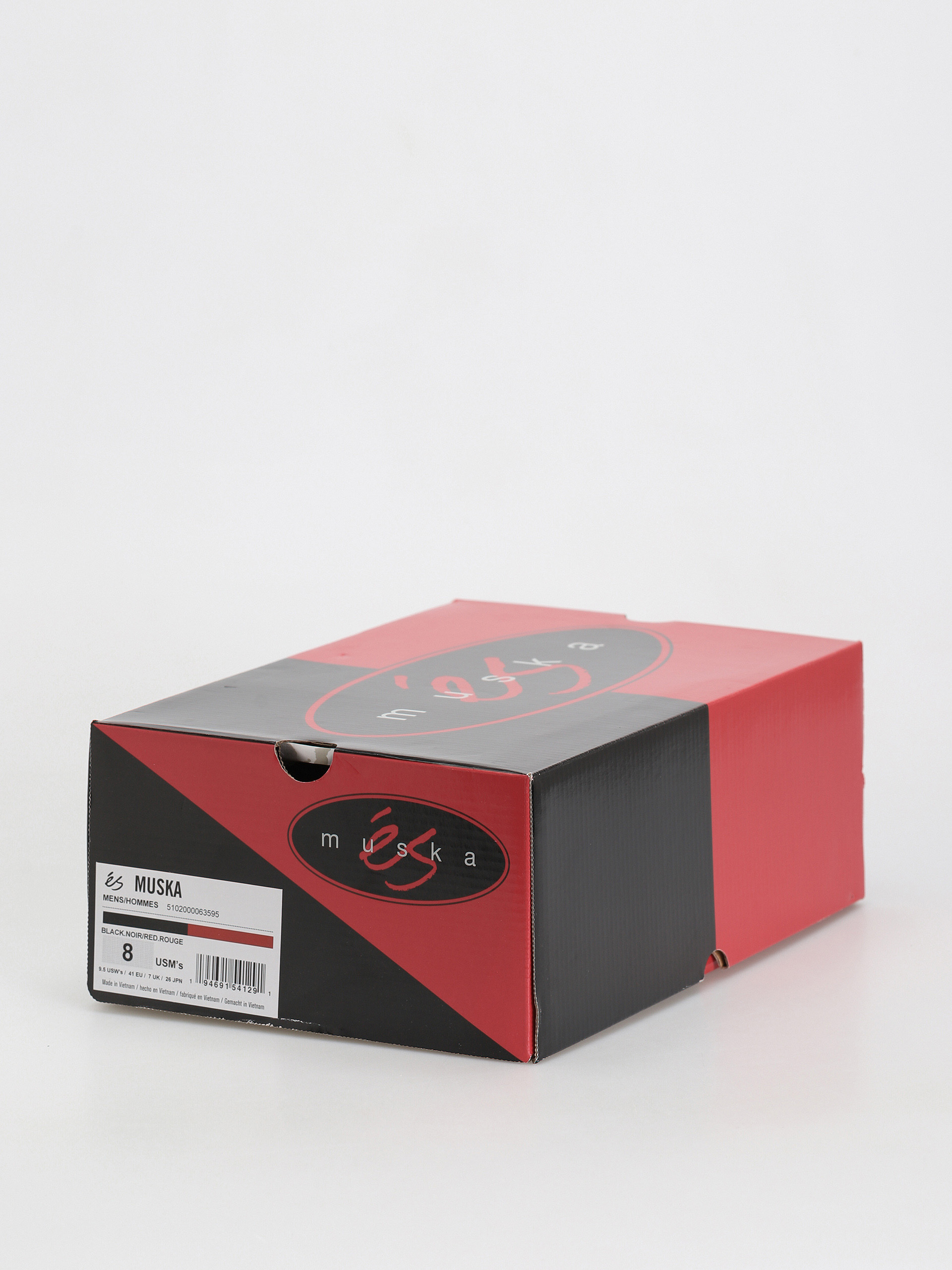 eS Muska Cipők (black/red)