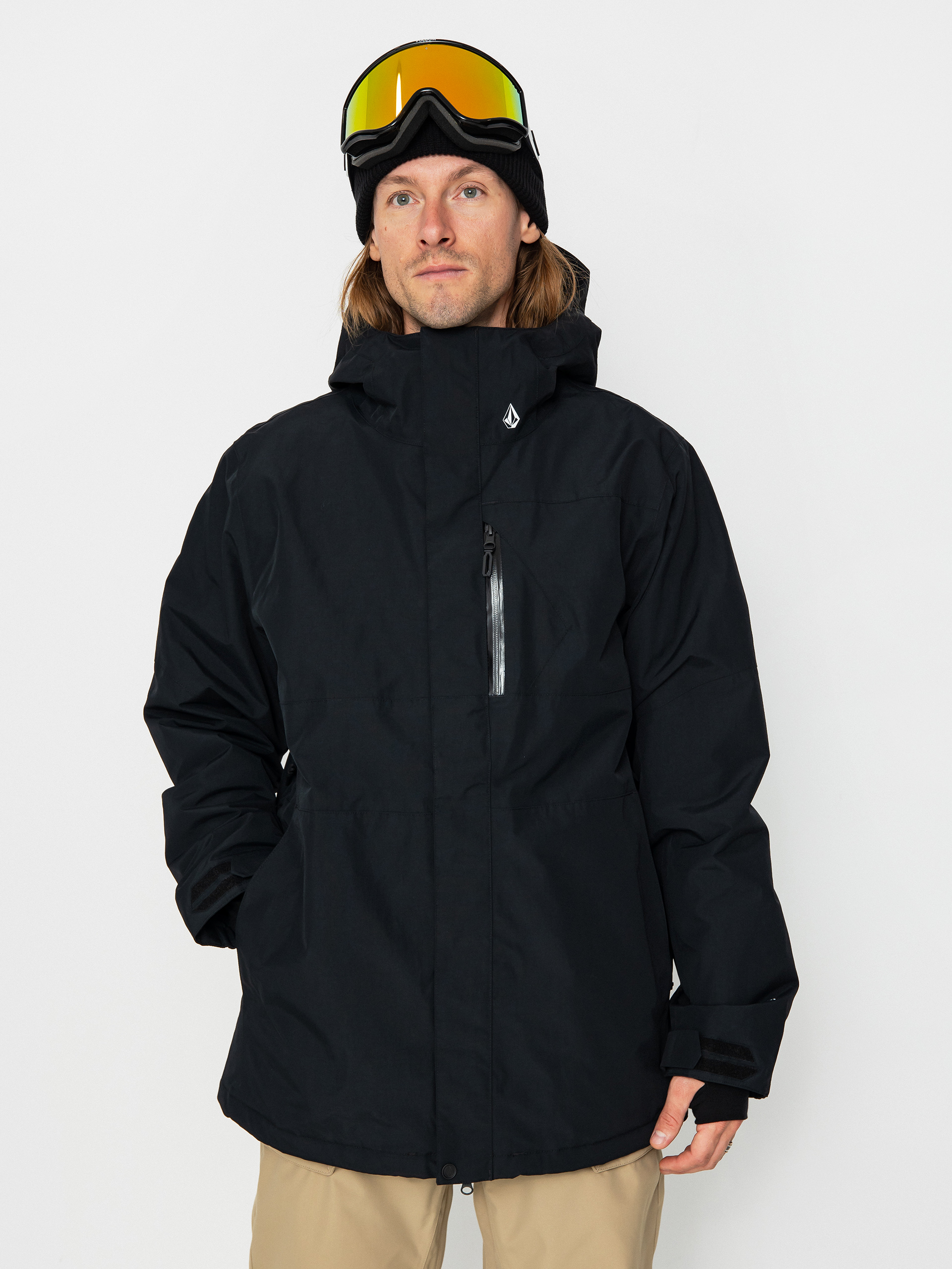 Férfi Volcom L Ins Gore Tex Snowboard dzseki (black)