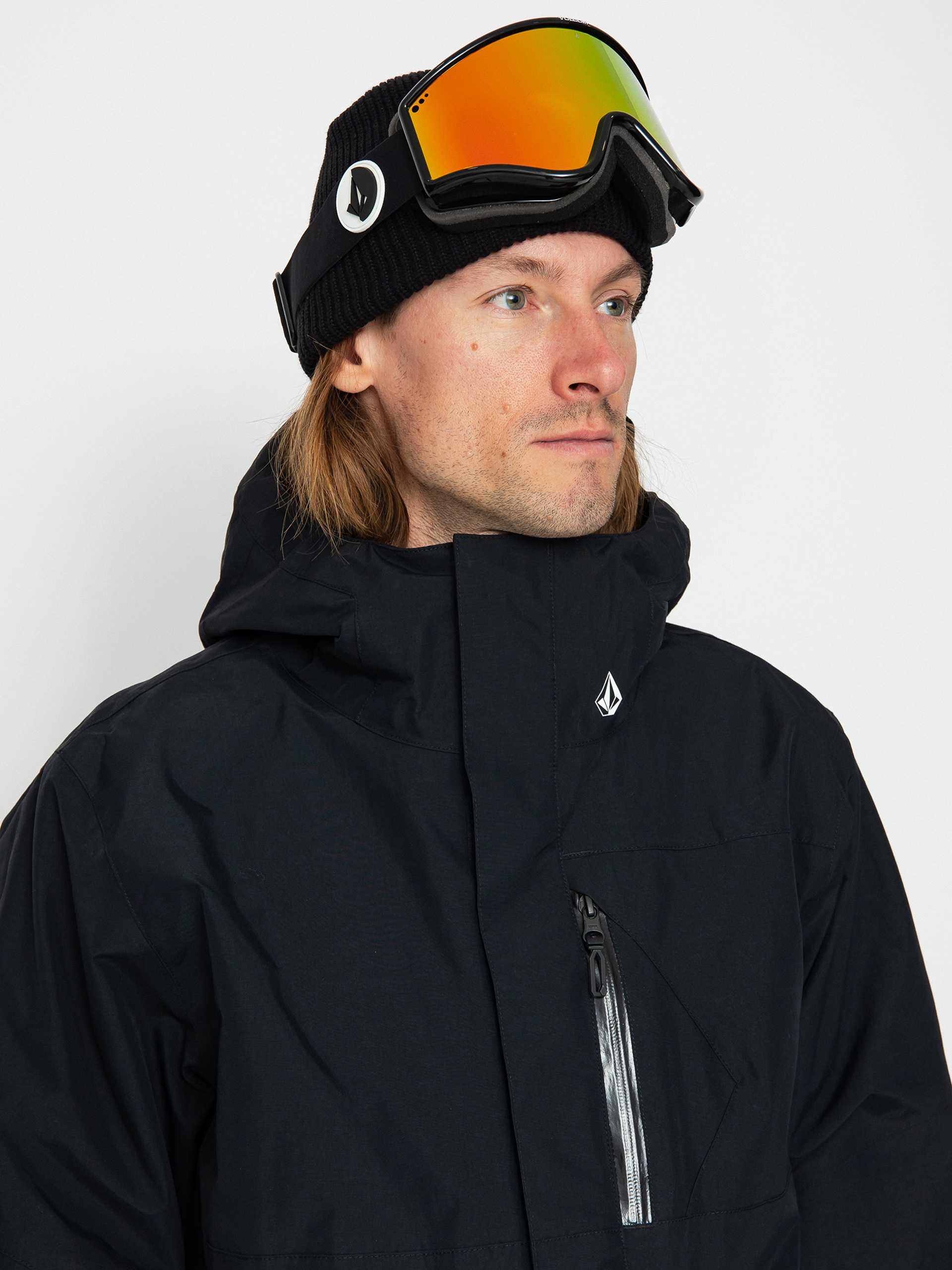 Férfi Volcom L Ins Gore Tex Snowboard dzseki (black)