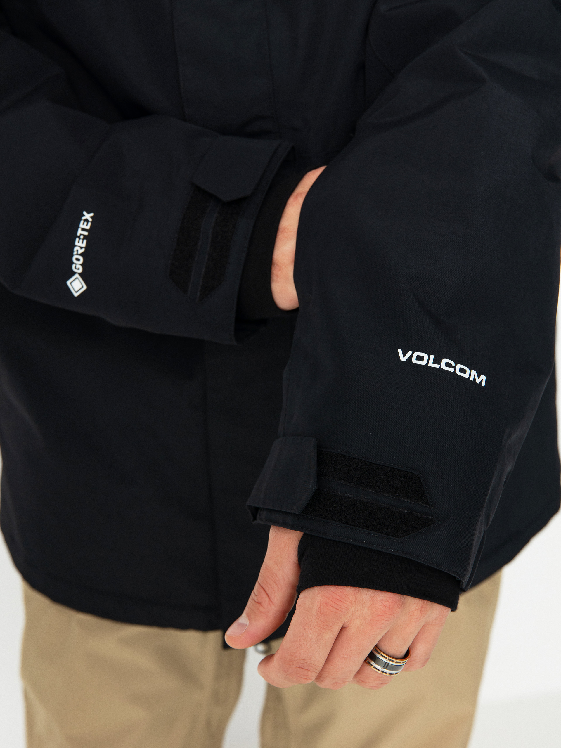 Férfi Volcom L Ins Gore Tex Snowboard dzseki (black)