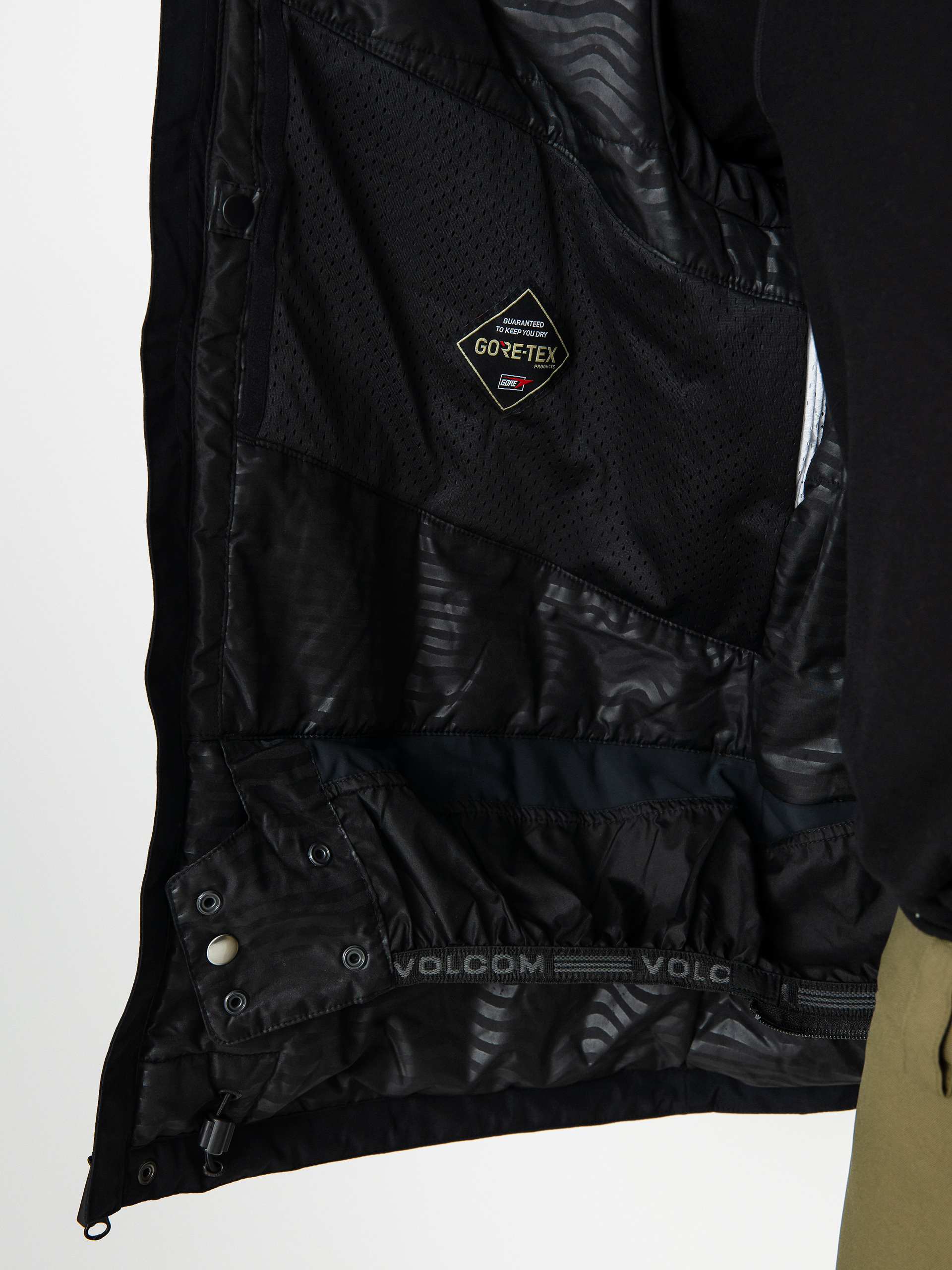 Férfi Volcom Dua Ins Gore Snowboard dzseki (black)