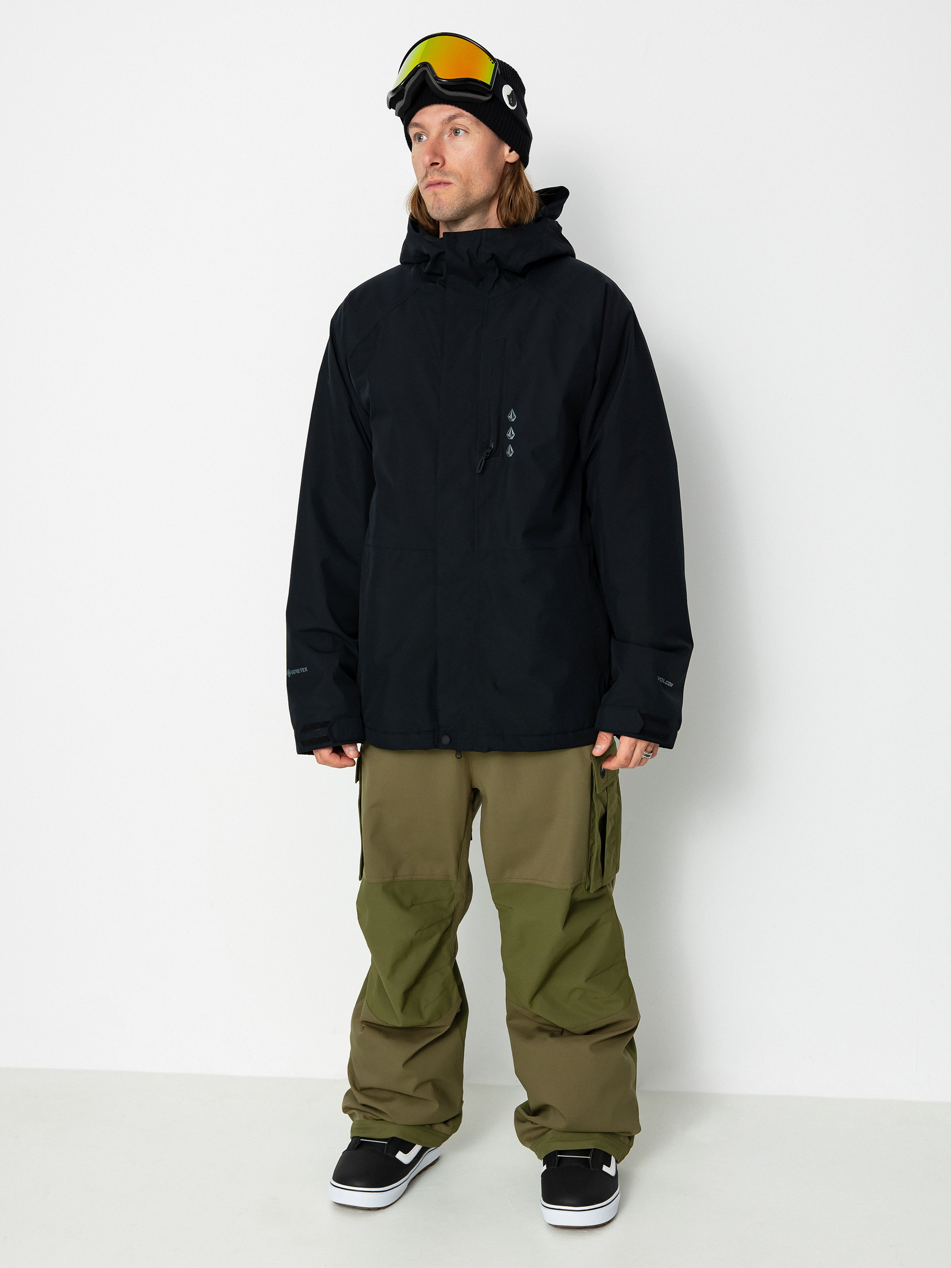 Férfi Volcom Dua Ins Gore Snowboard dzseki (black)