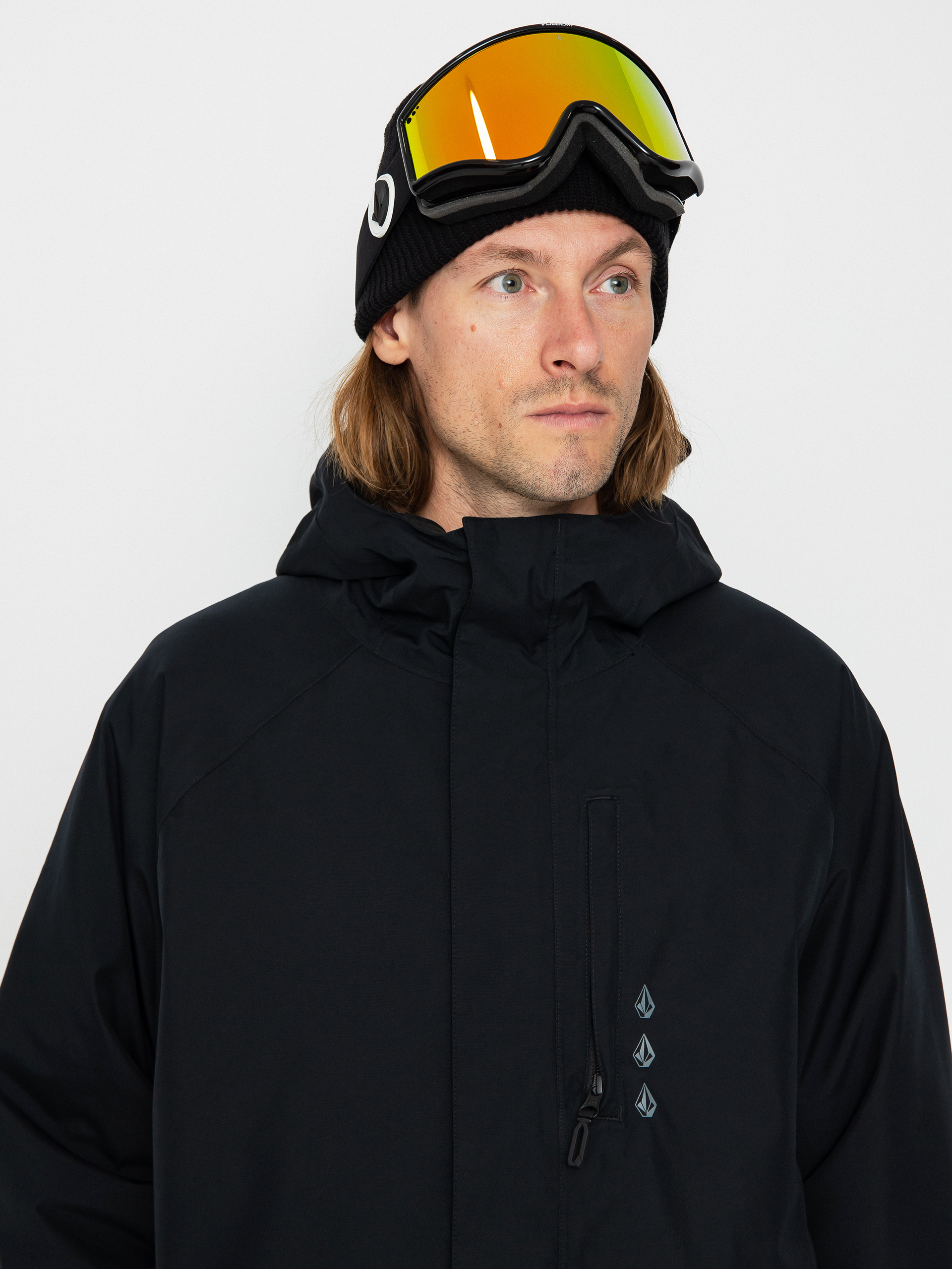 Férfi Volcom Dua Ins Gore Snowboard dzseki (black)