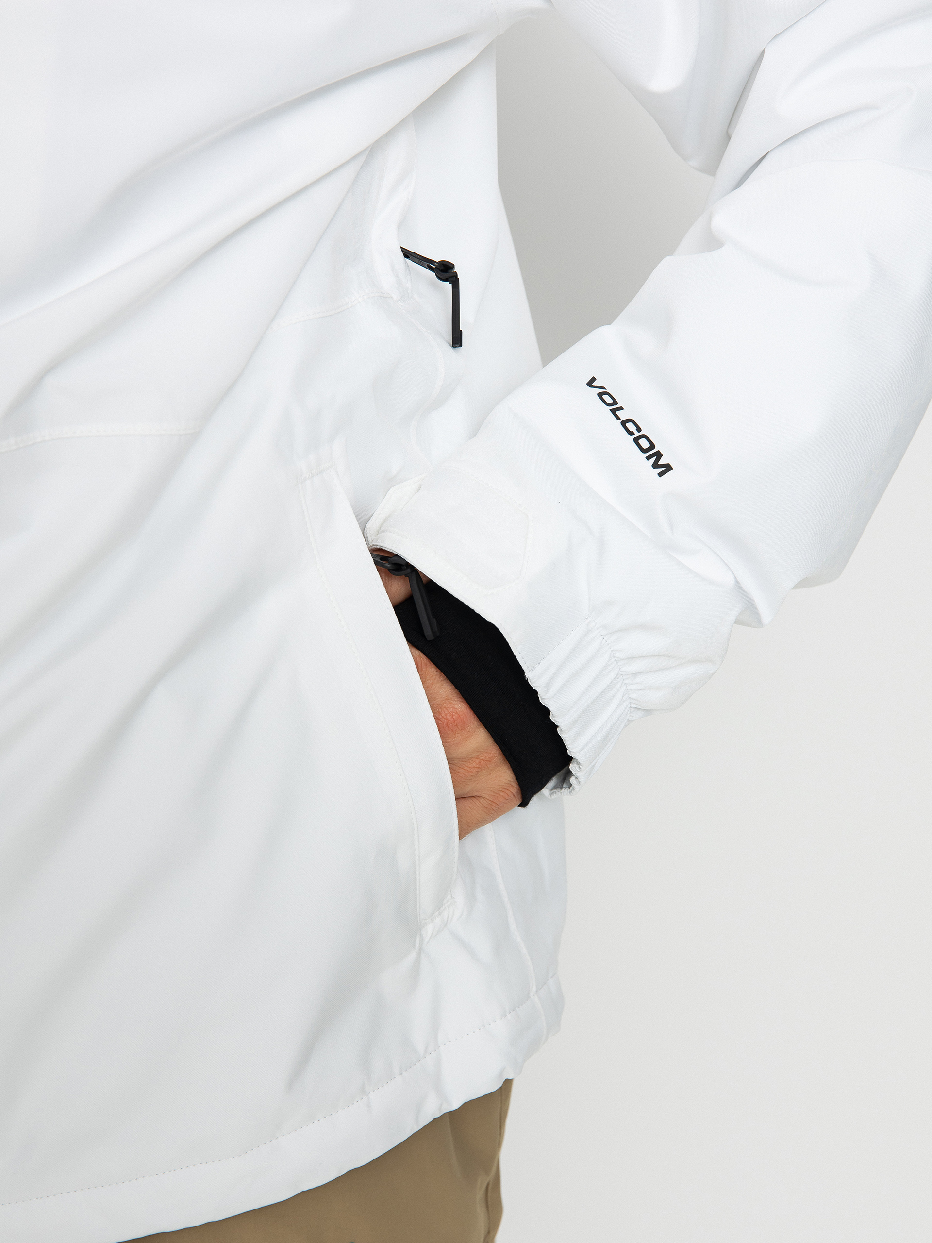 Férfi Volcom Dua Ins Gore Snowboard dzseki (white)